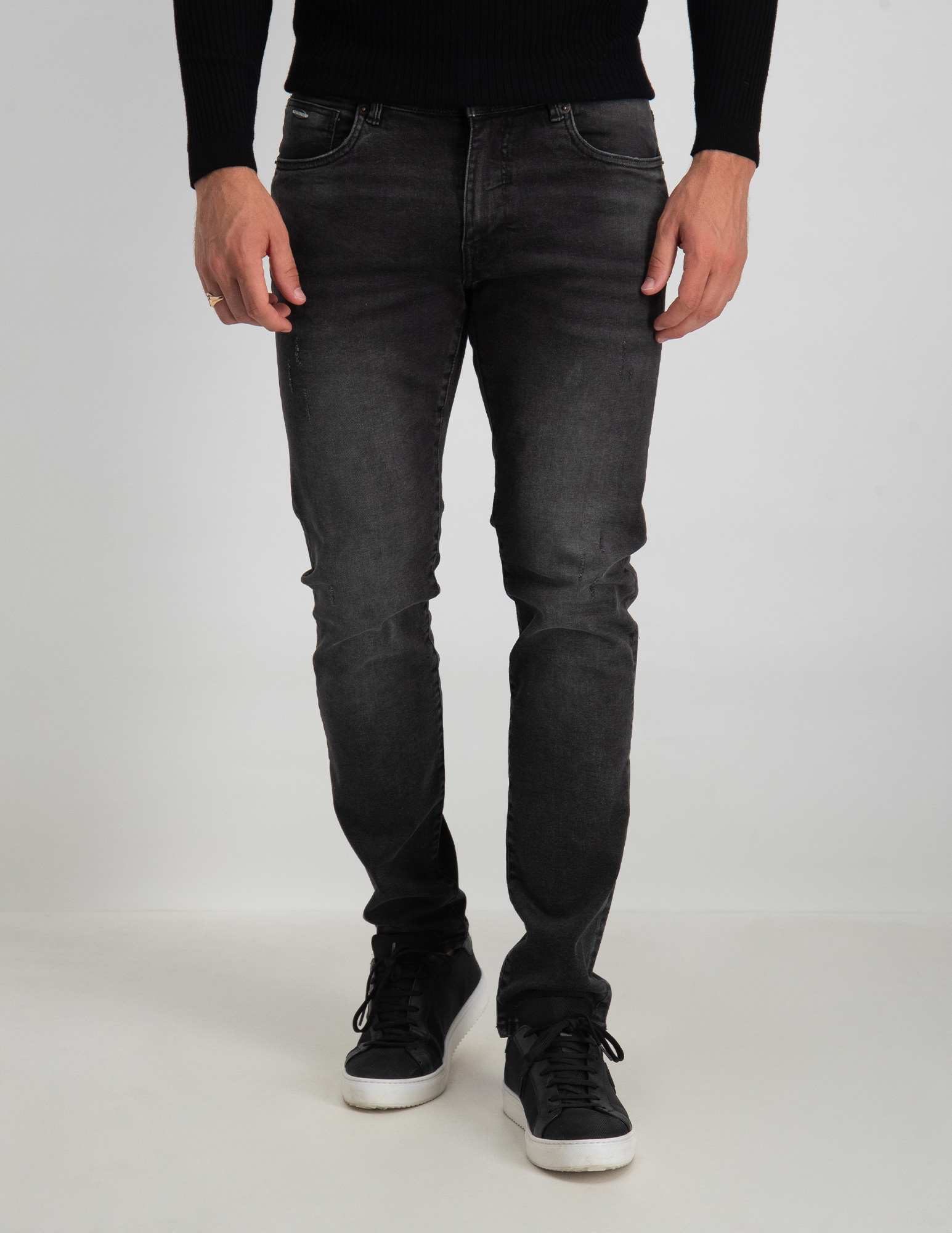 Petrol Jeans Supreme stretch SEAHAM VTG Antraciet