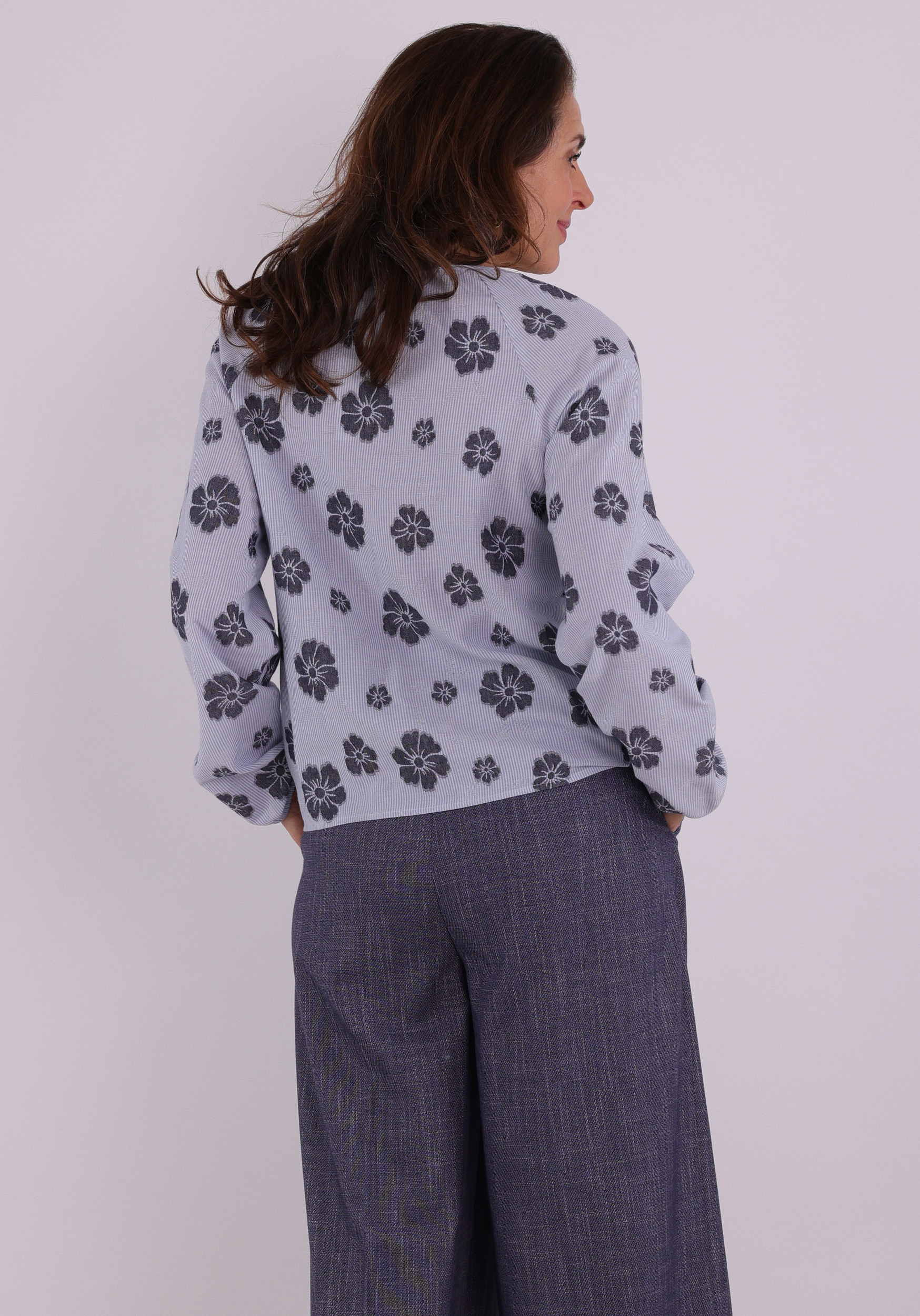 Geisha Blouse 63213-20 Licht blauw