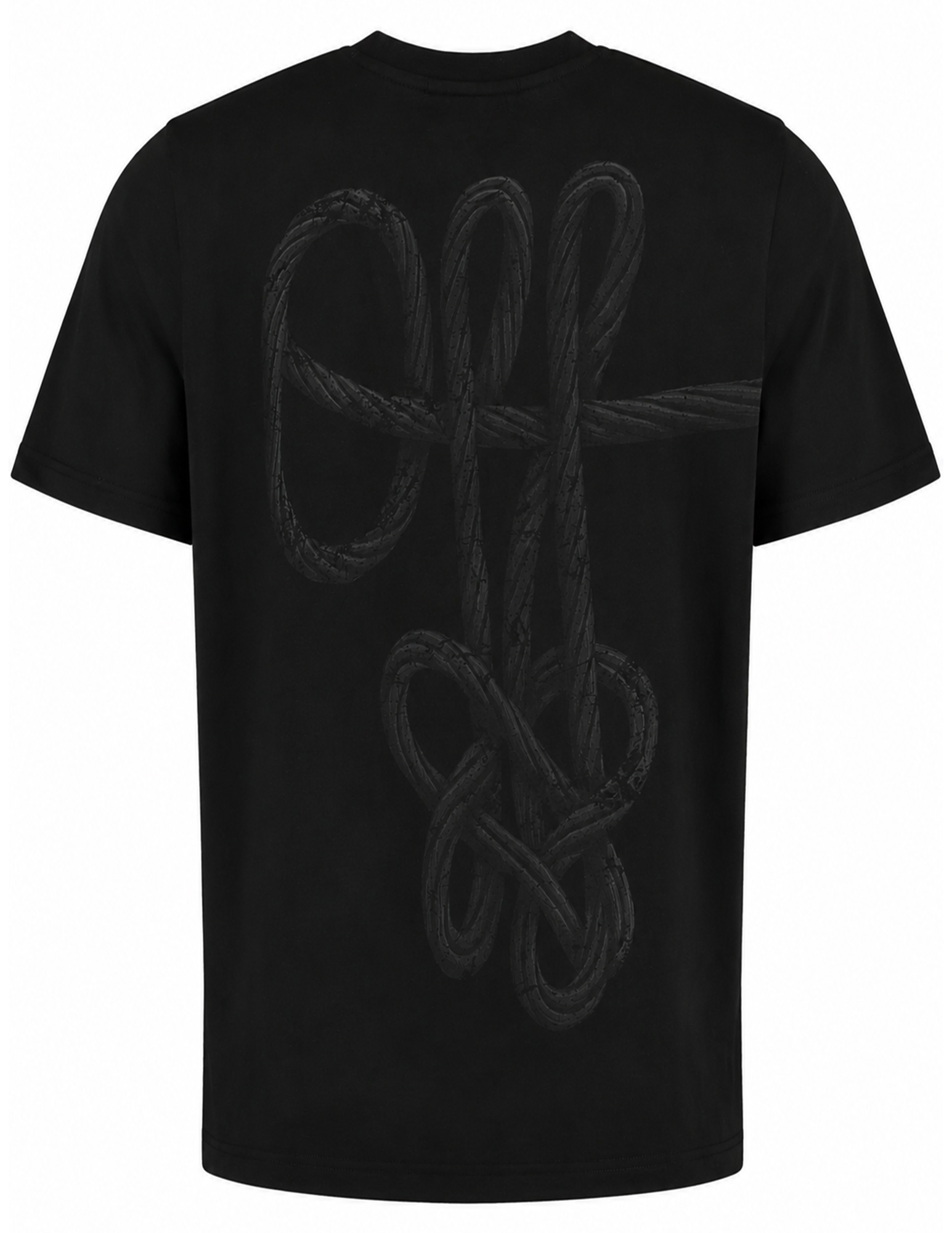 Off The Pitch T-shirt Rope OTP263035 Zwart