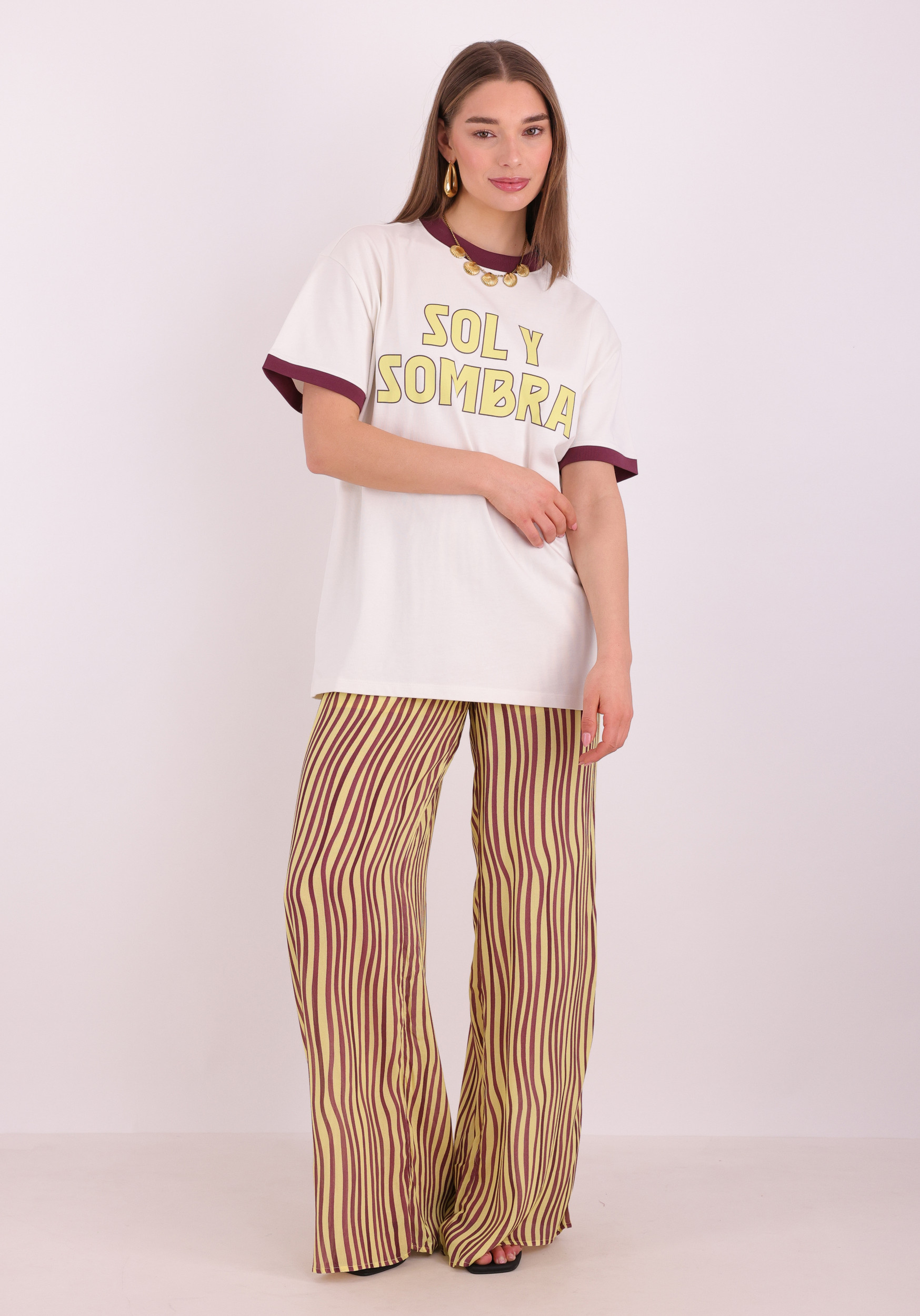 Harper & Yve Broek Riley HS6P105 Geel