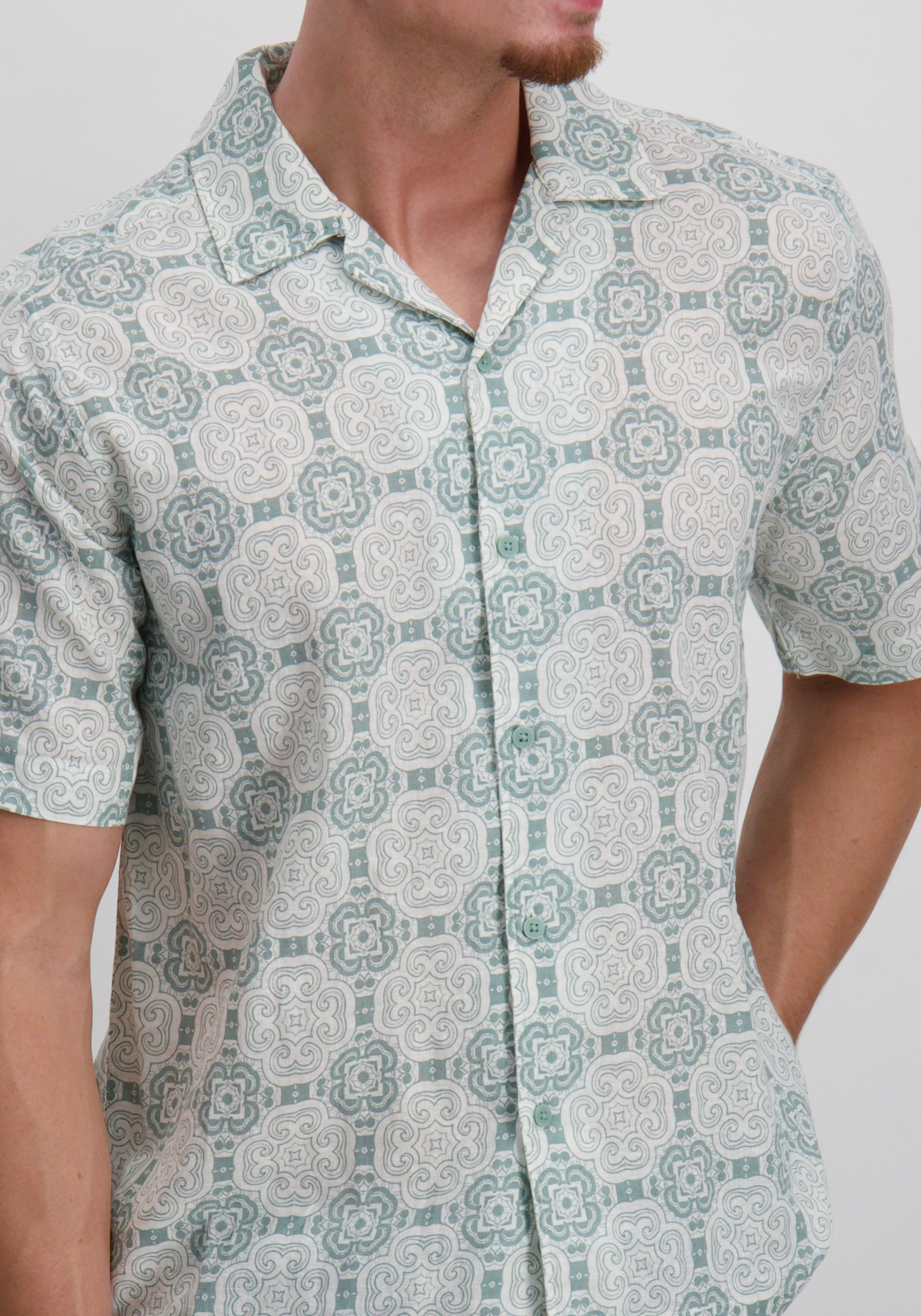 ONLY & SONS Overhemd Caiden 22032833 Groen