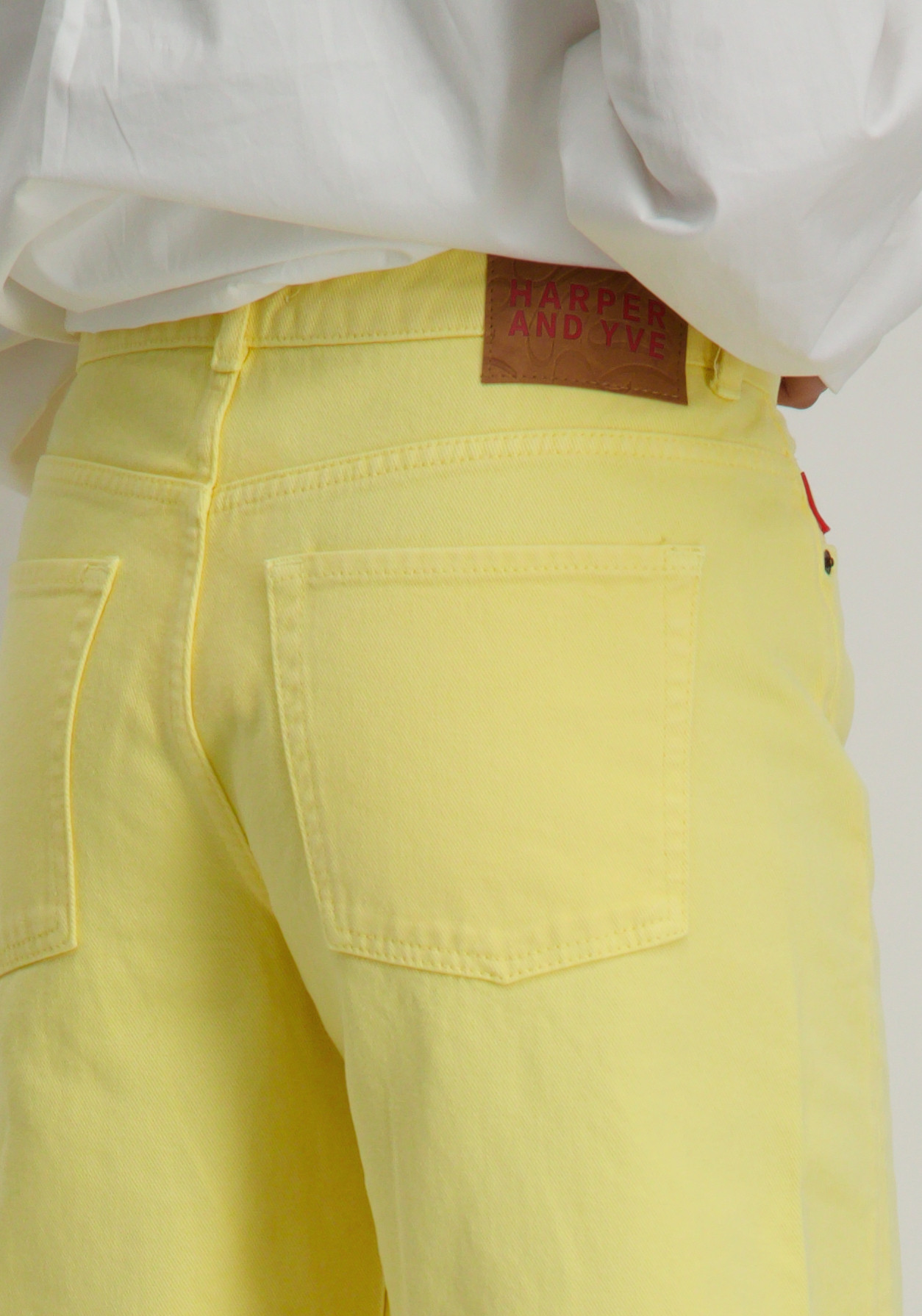 Harper & Yve Jeans Mayra SS25Z101 Geel