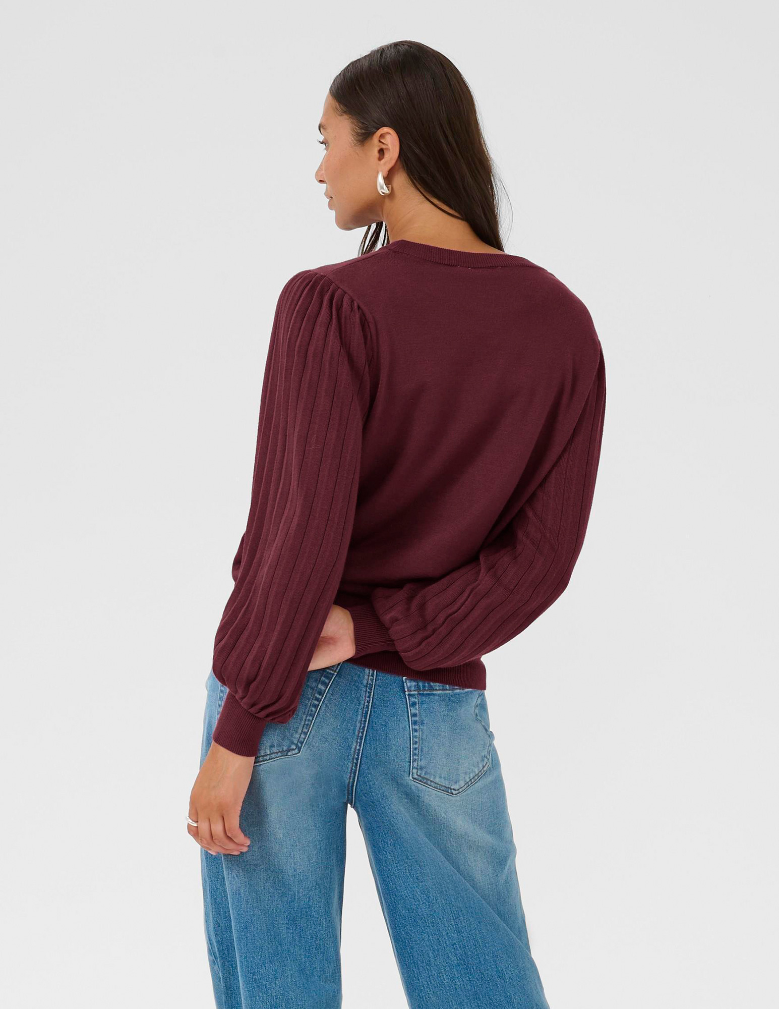 Kaffe Clothing Trui Lone 10507905 Bordeaux