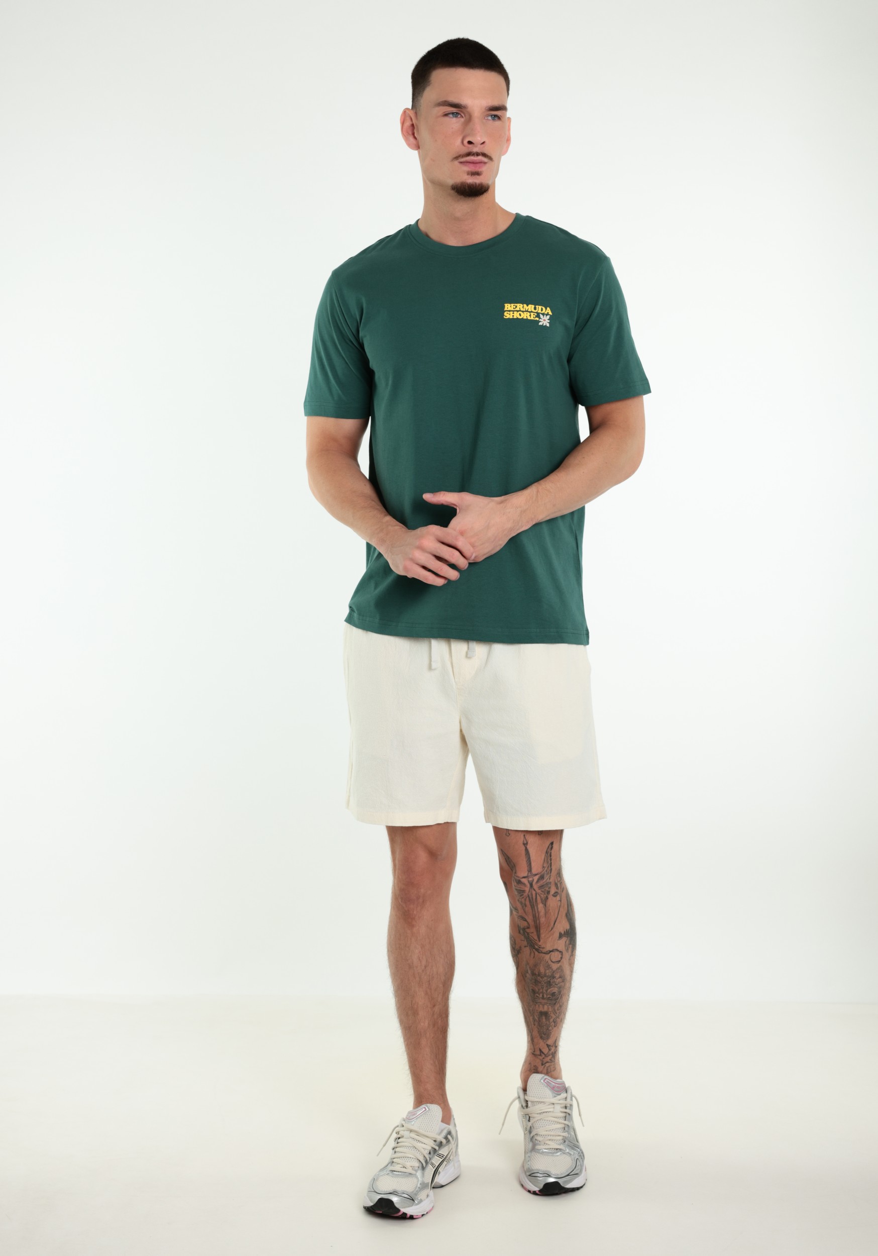ONLY & SONS T-shirt Kiki 22038264 Groen