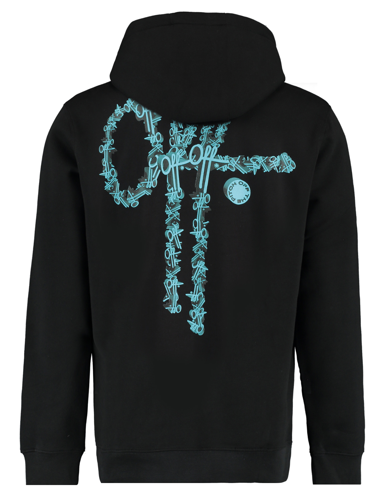 Off The Pitch Hoodie 3D Off OTP253067 Zwart