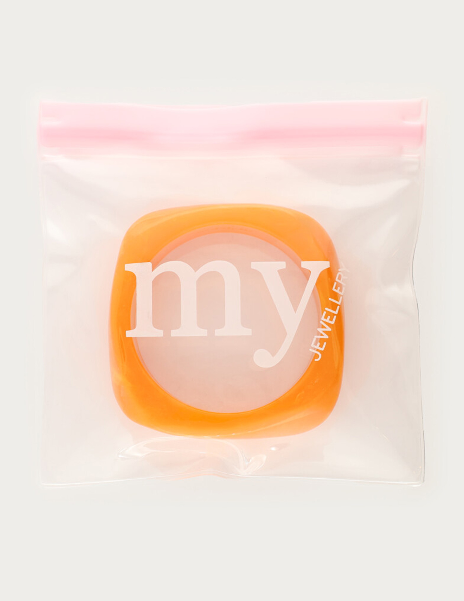 My Jewellery Bangle resin MJ15354 Oranje