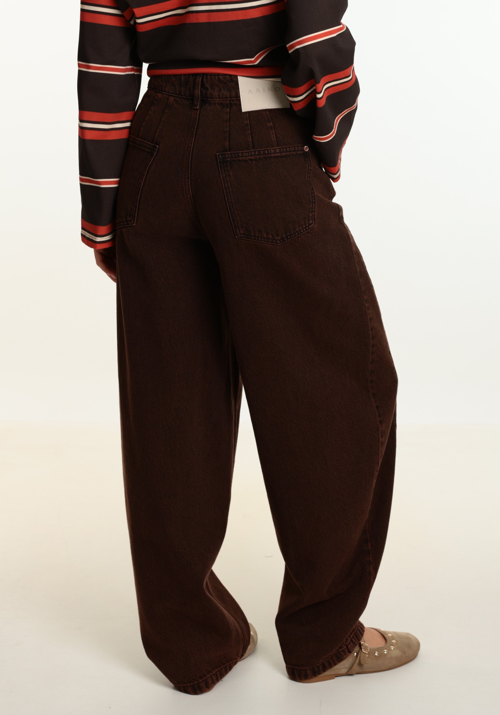Aaiko BV Barrel jeans DALEY CO 526 Bruin