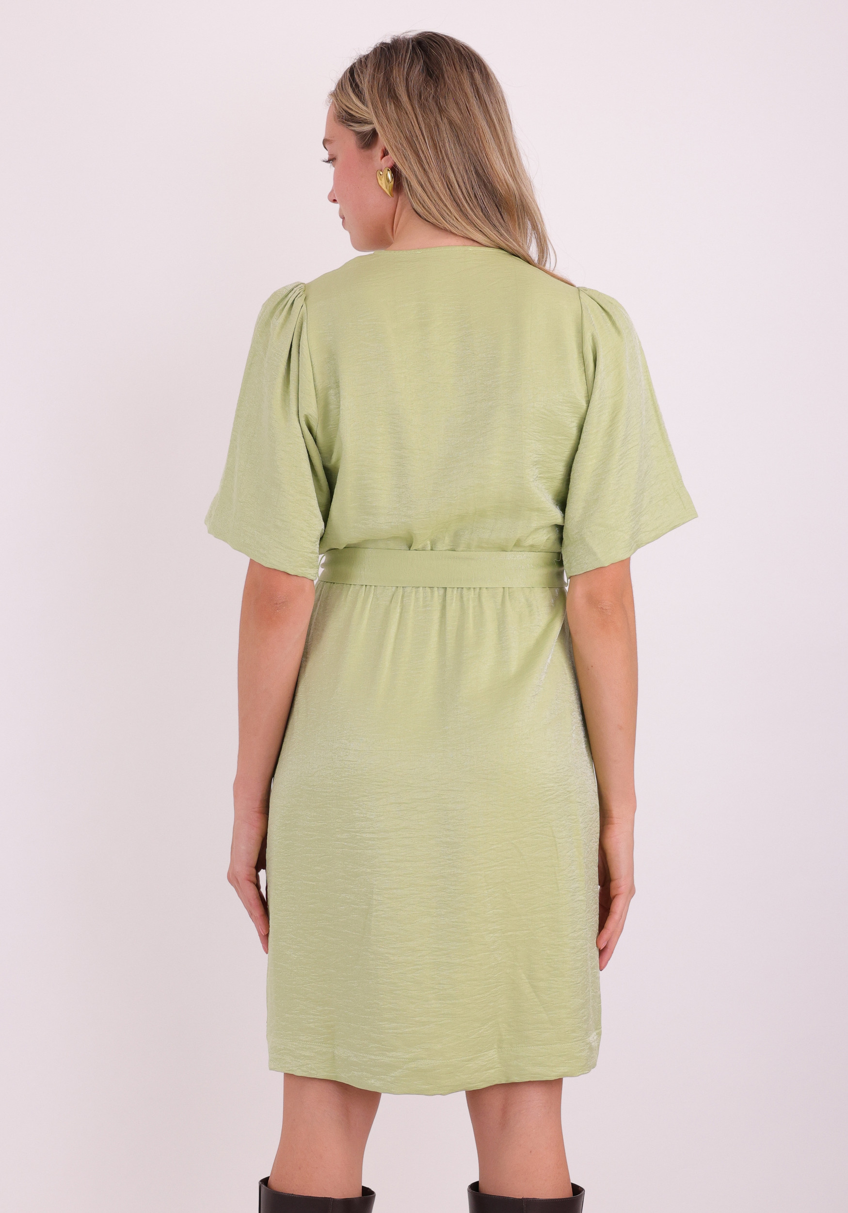 Jansen Amsterdam Jurk TATUM SS26.4 Groen