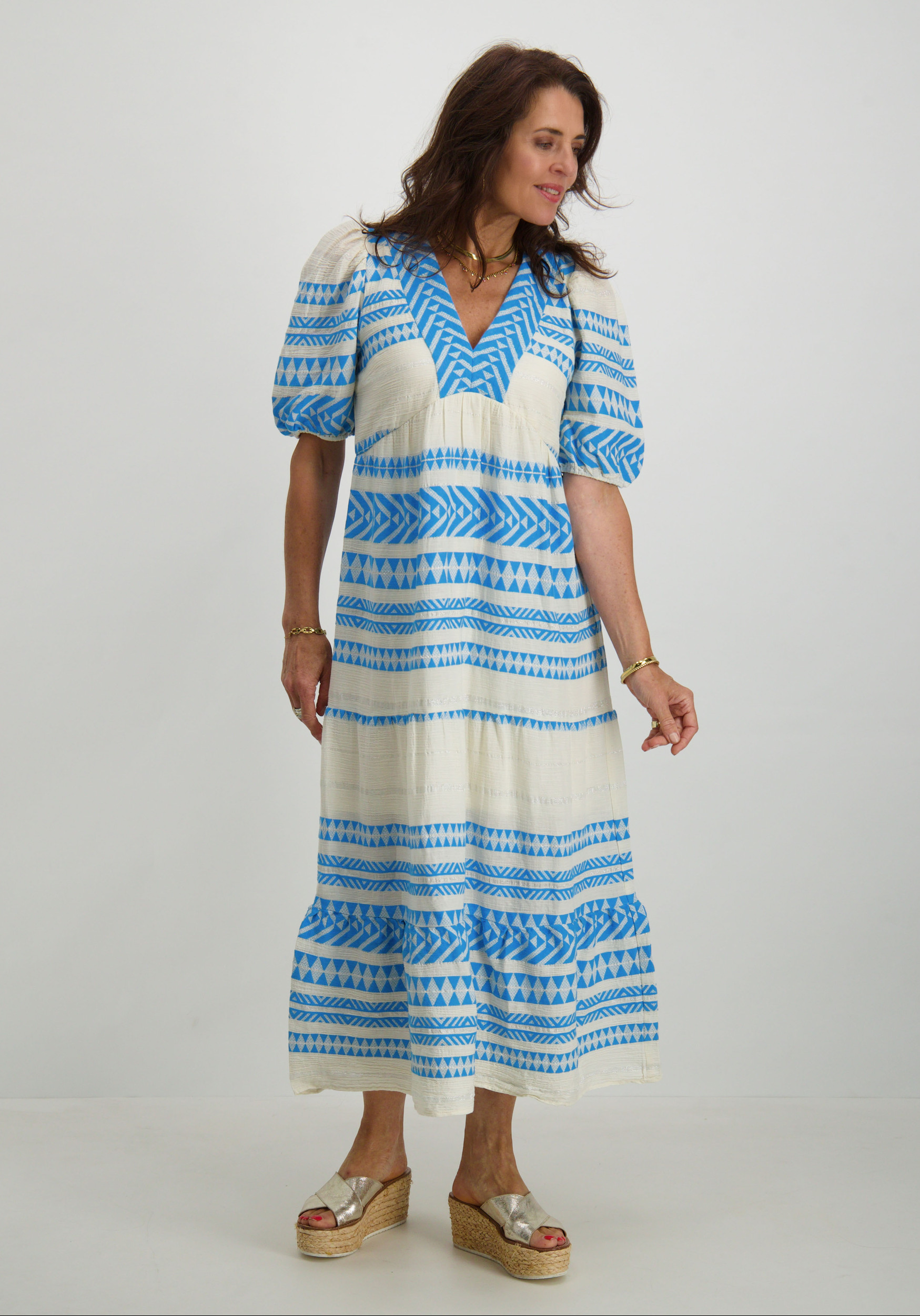 Vero moda Jurk Rosanna 10303742 Wit