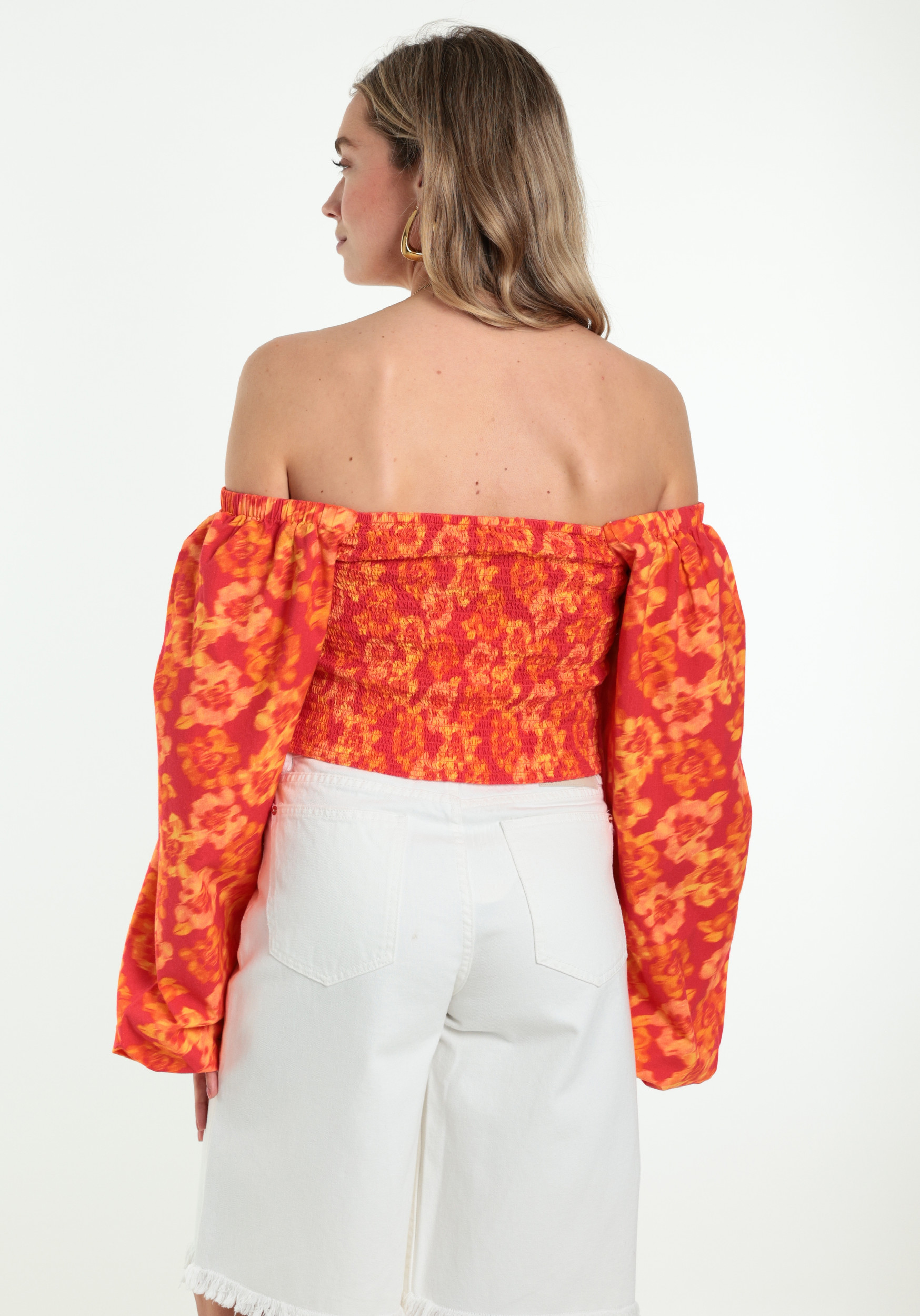 Harper & Yve Blouse Mimi HS6C607 Oranje