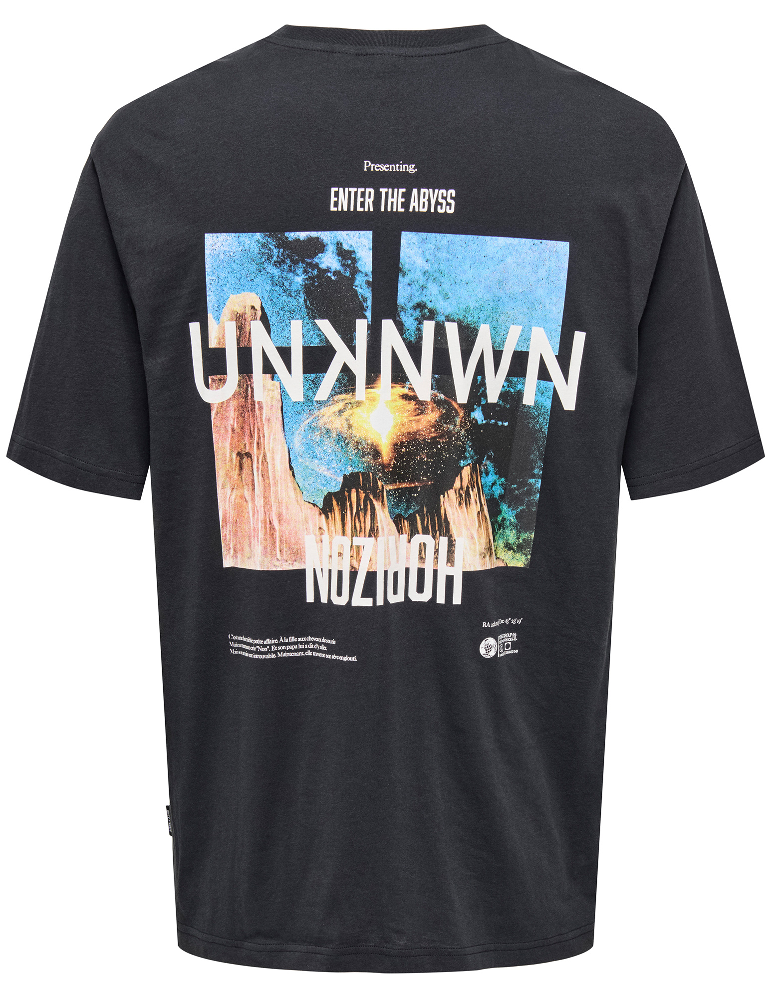 ONLY & SONS T-shirt Keane 22033620 Antraciet