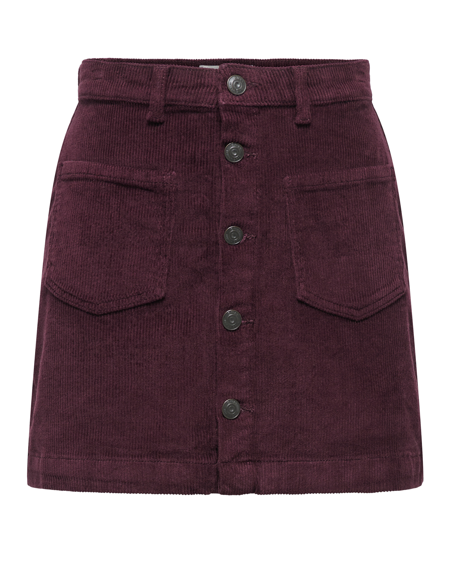 ONLY Korte corduroy rok Amazing 15182080 Donker Paars