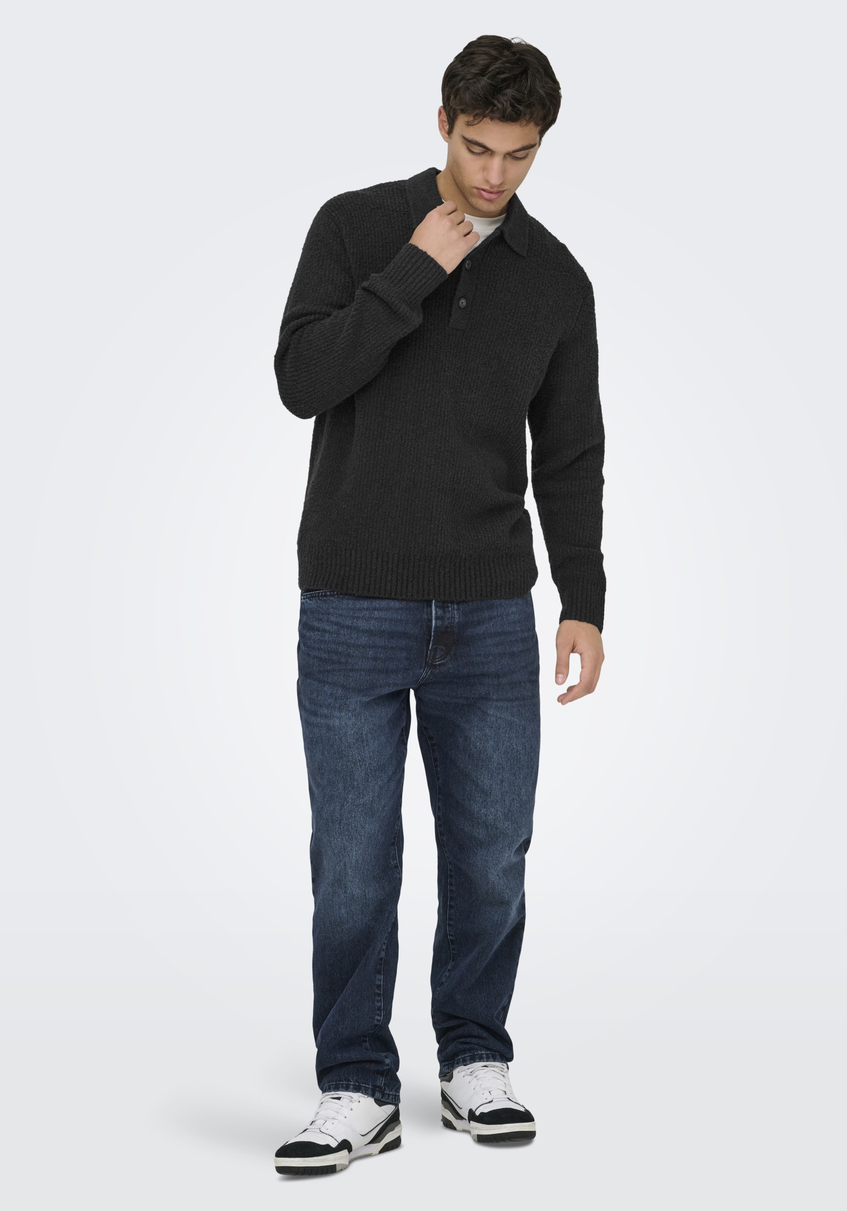 ONLY & SONS Trui Dale 22033324 Zwart