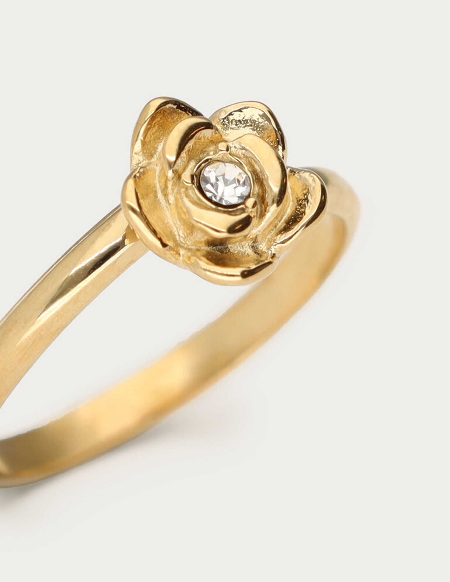My Jewellery Botanical ring met ranonkel bloem MJ13782 Goud