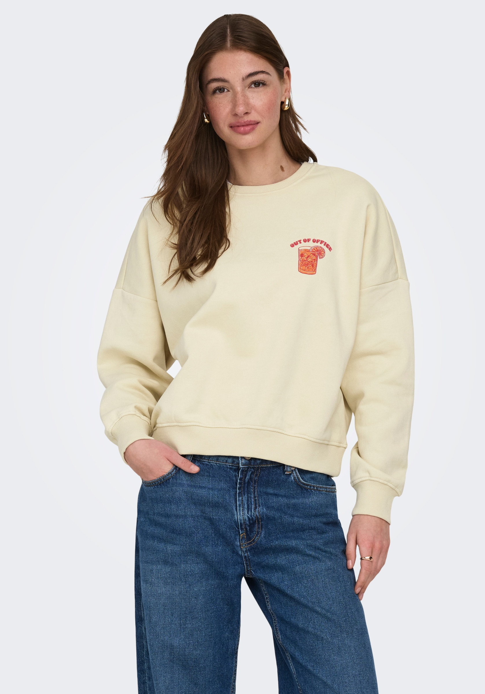 Only Sweater Liny 15368263 Ecru