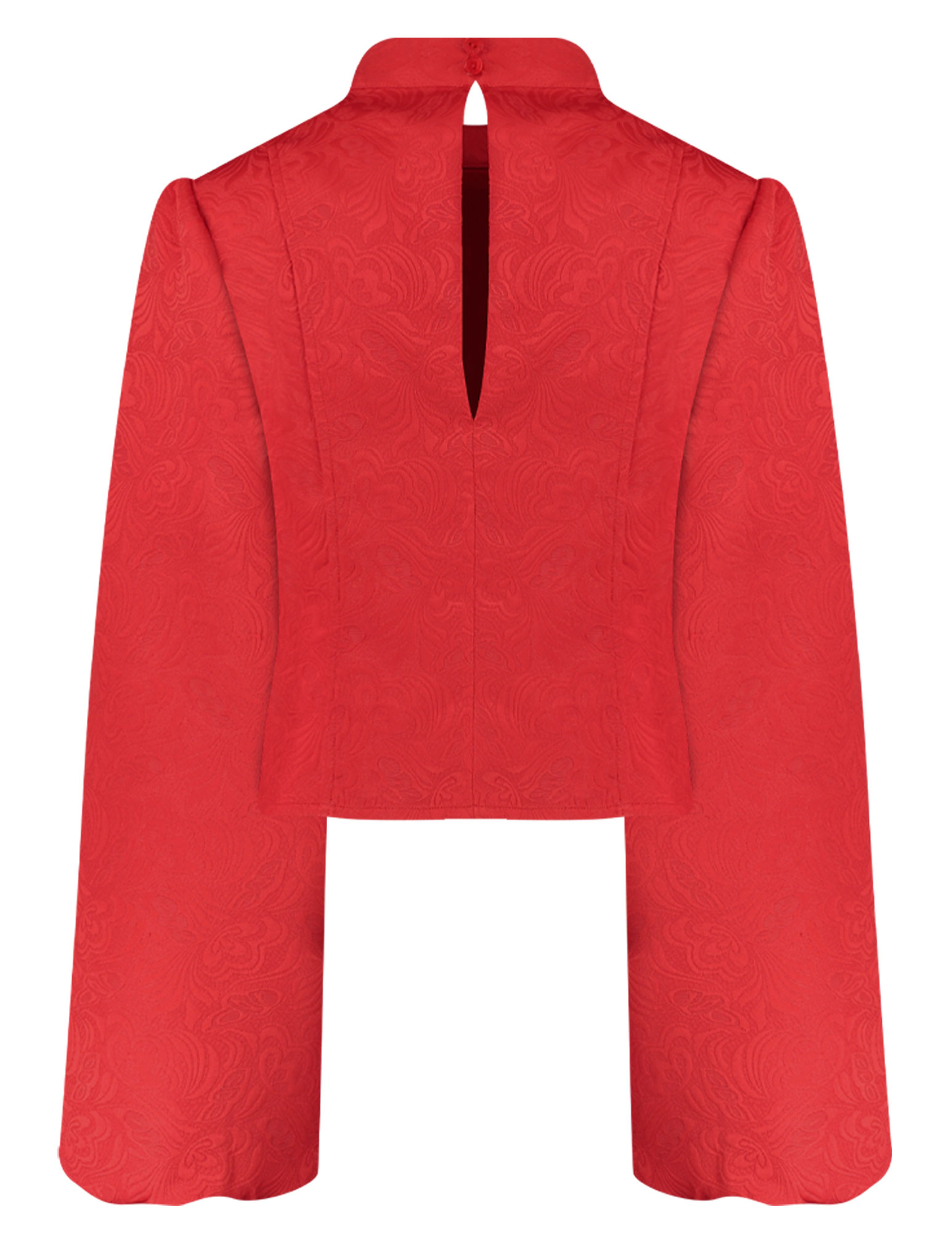 Harper & Yve Blouse Floor AW25P612 Rood