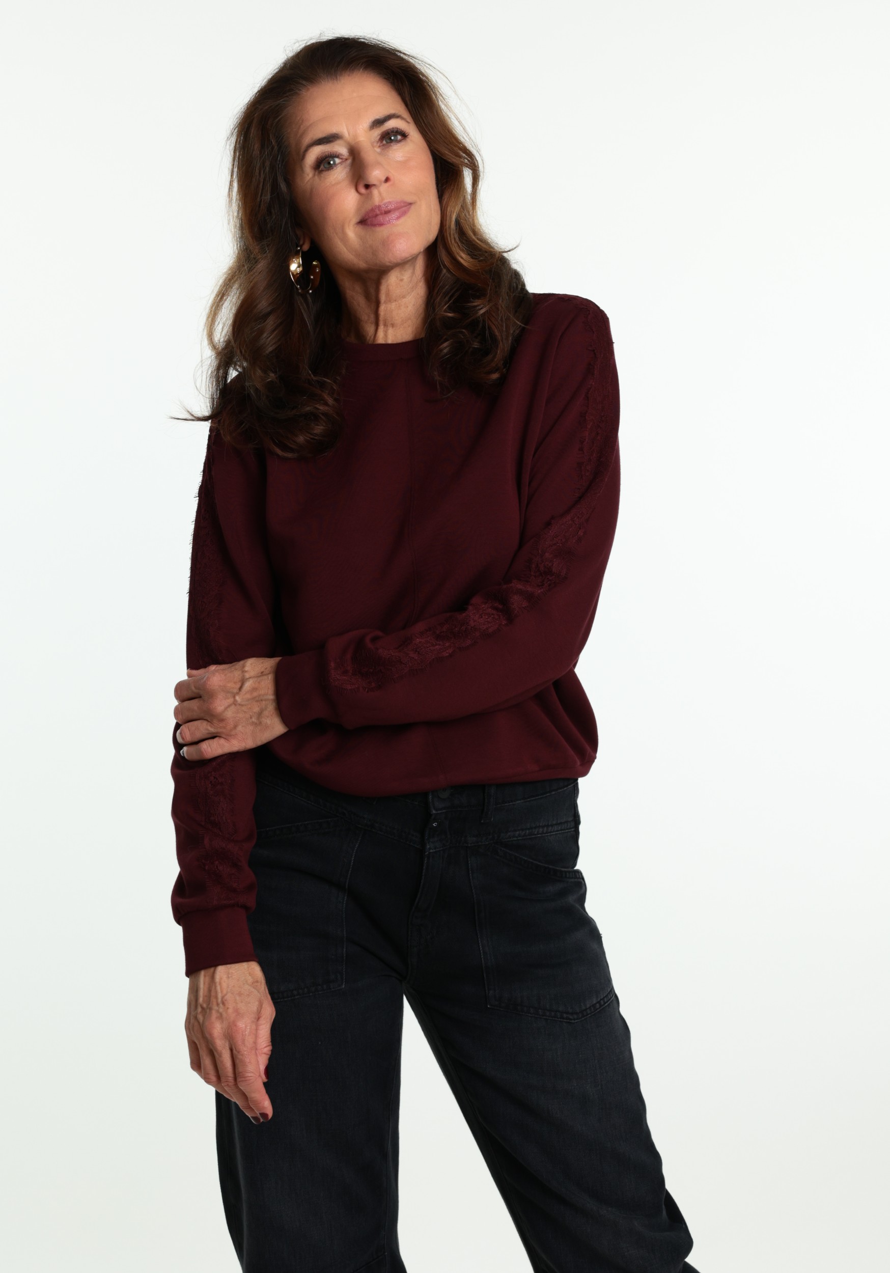 Tramontana Sweater C12-21-601 C12-21-601 Bordeaux