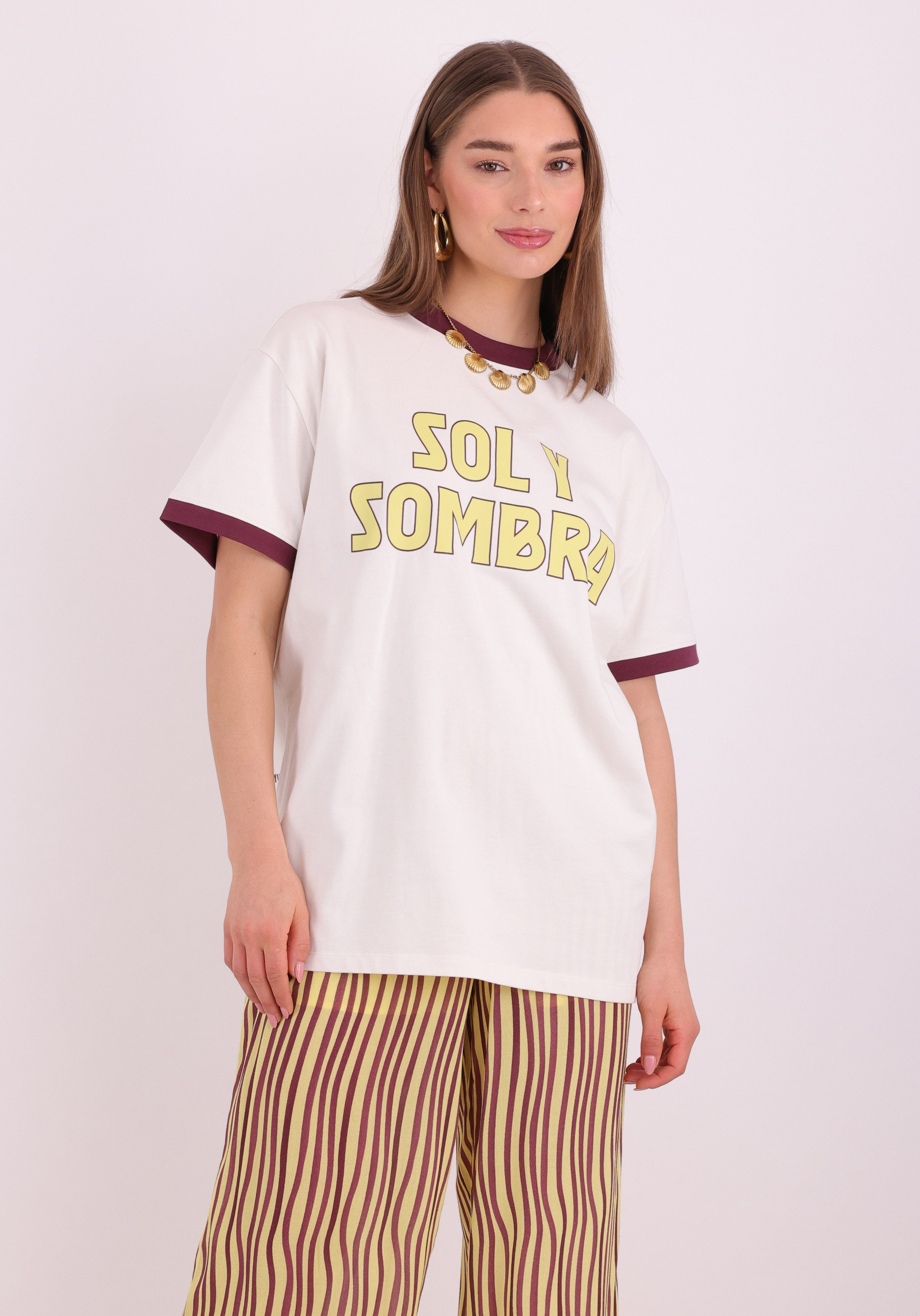 Harper & Yve Top Sol HS6Y302 Ecru