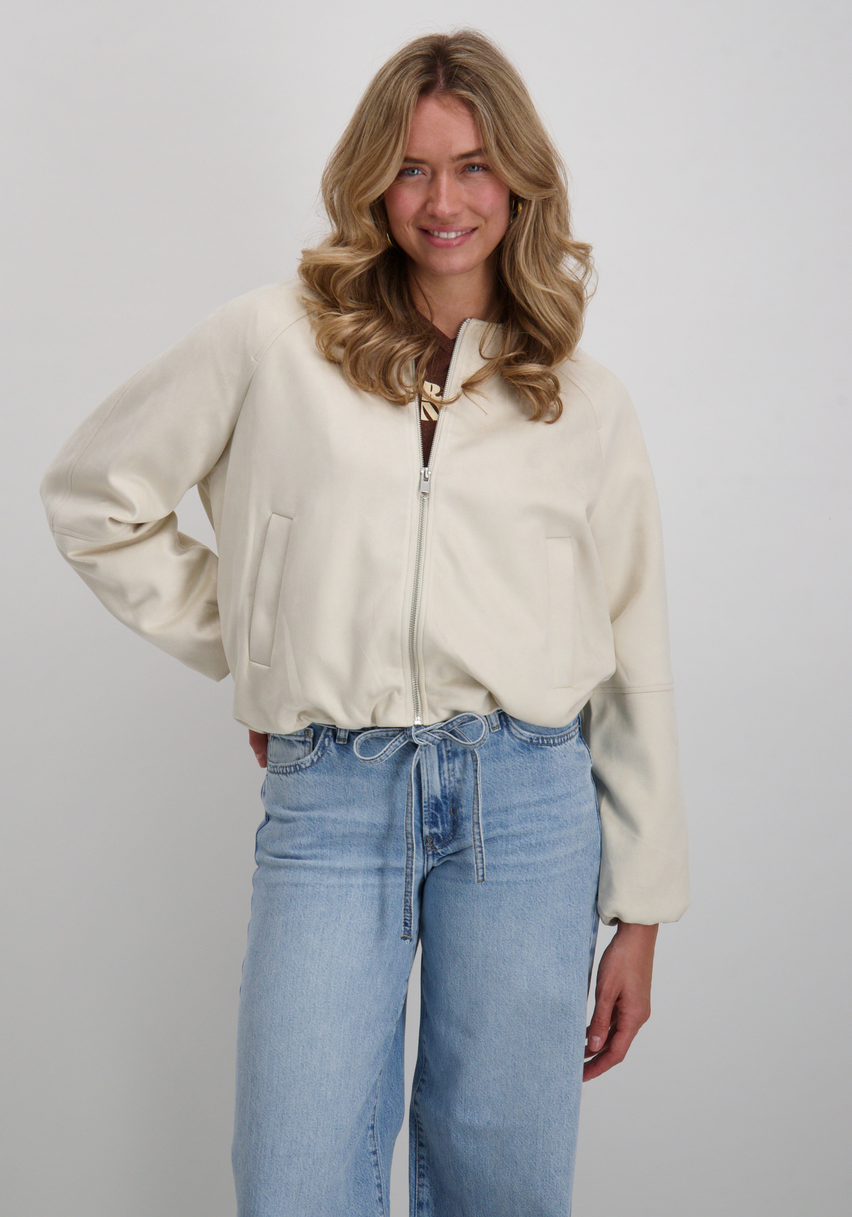 Vero moda Jacket Jose Monica 10341457 Beige