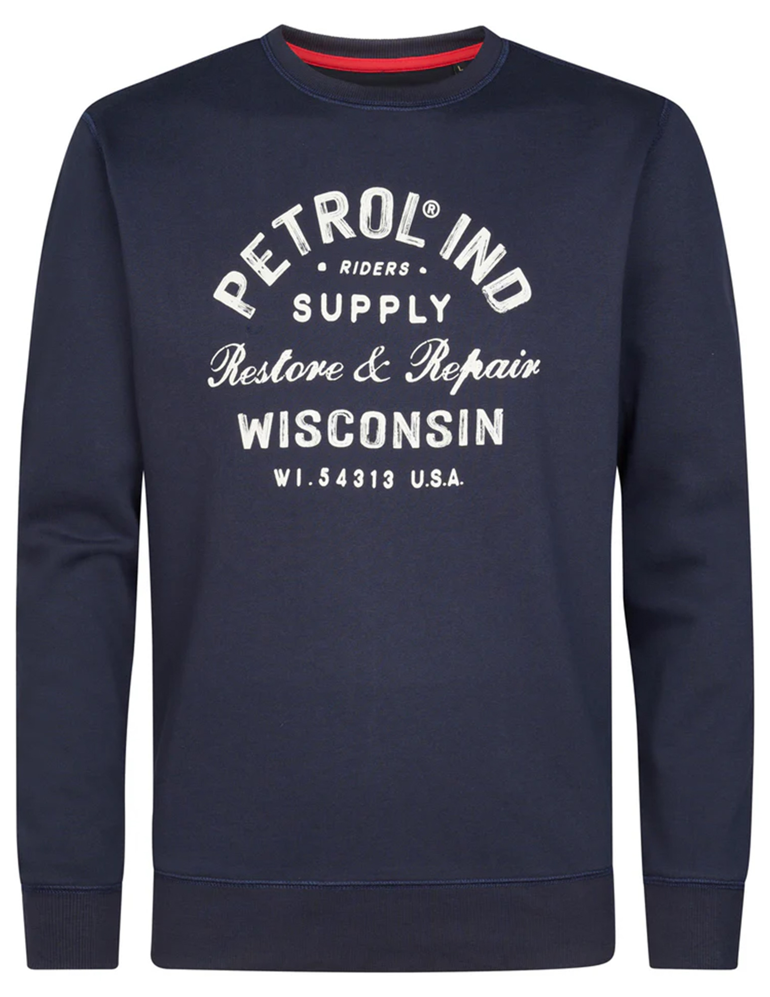 Petrol Sweater M-3050-SWR100 Donker blauw
