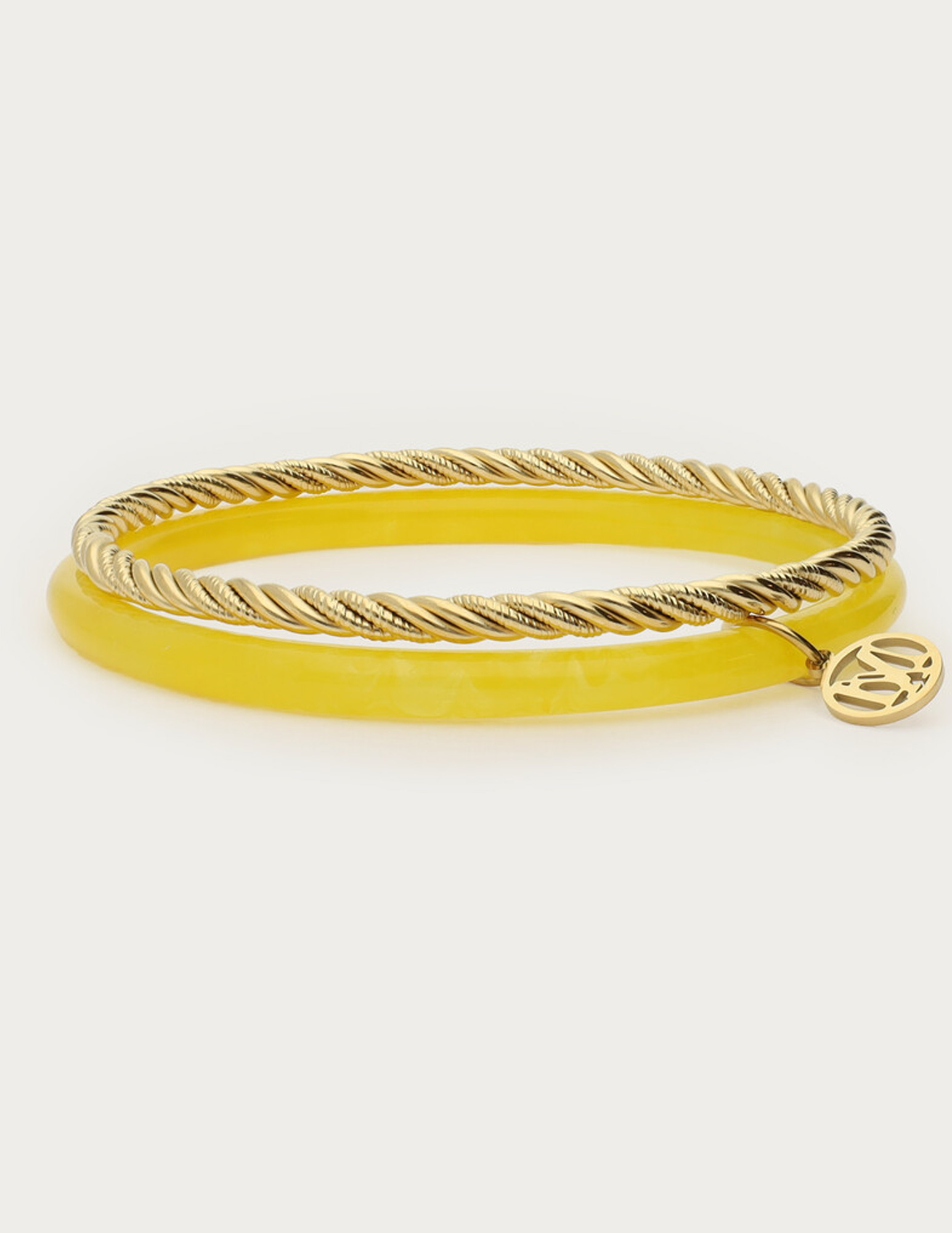 My Jewellery Bangle set geel MJ15843 Geel