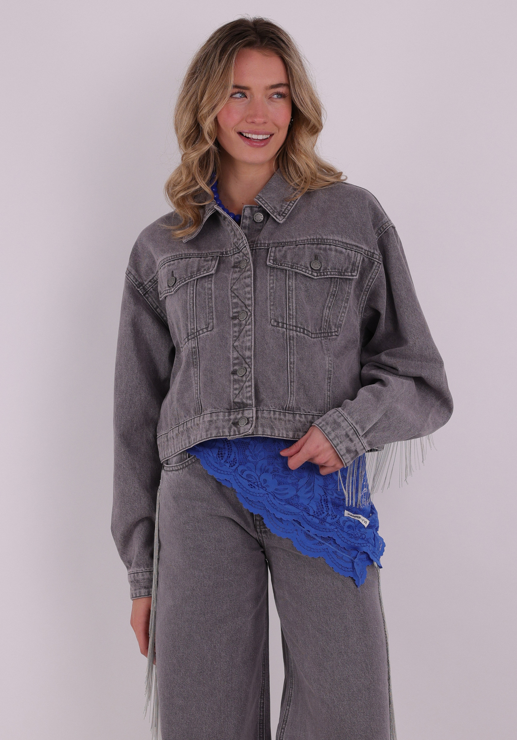 Harper & Yve Jacket Millow SS6N207 Grijs