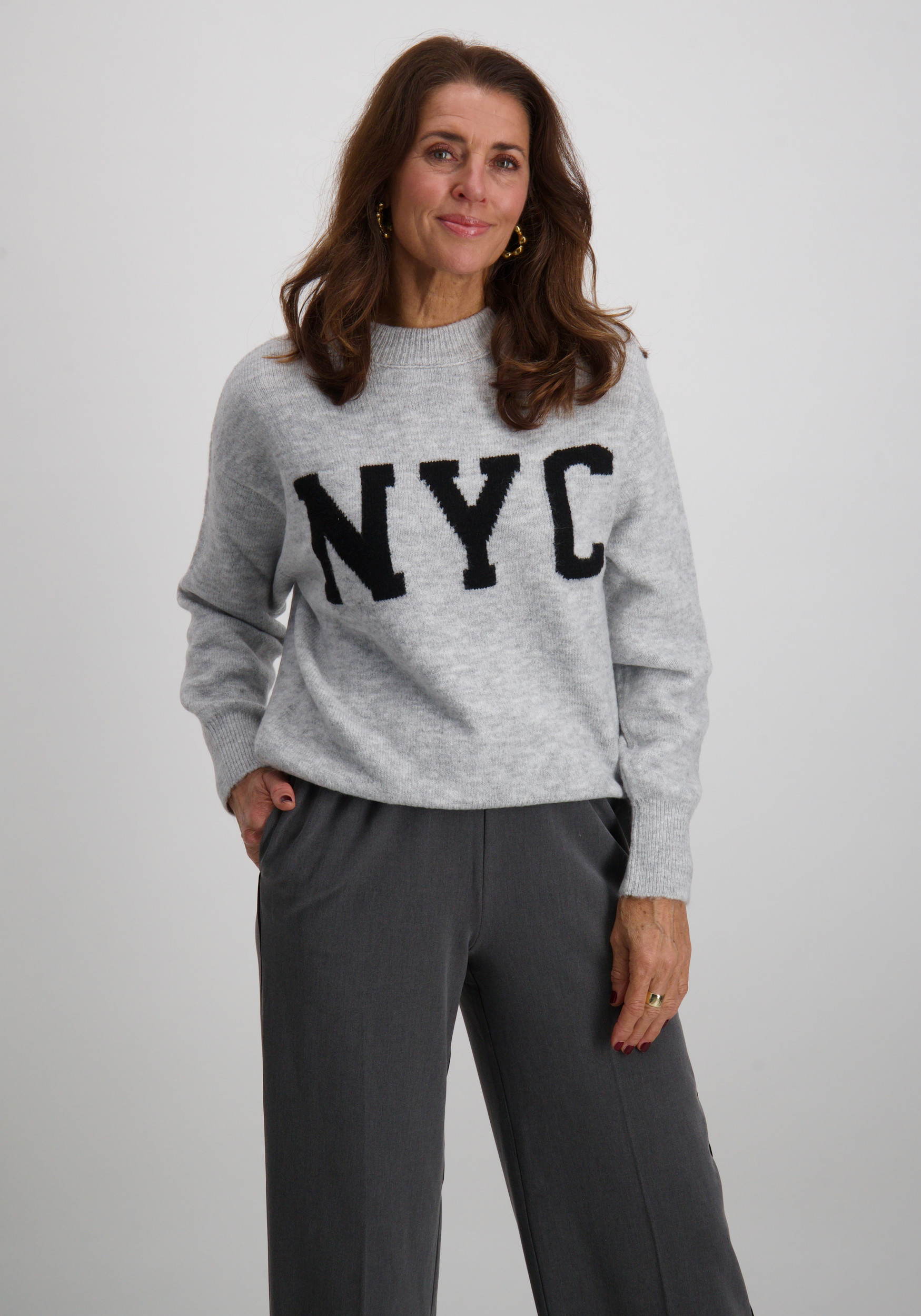 Geisha Trui 54561-23 Grijs