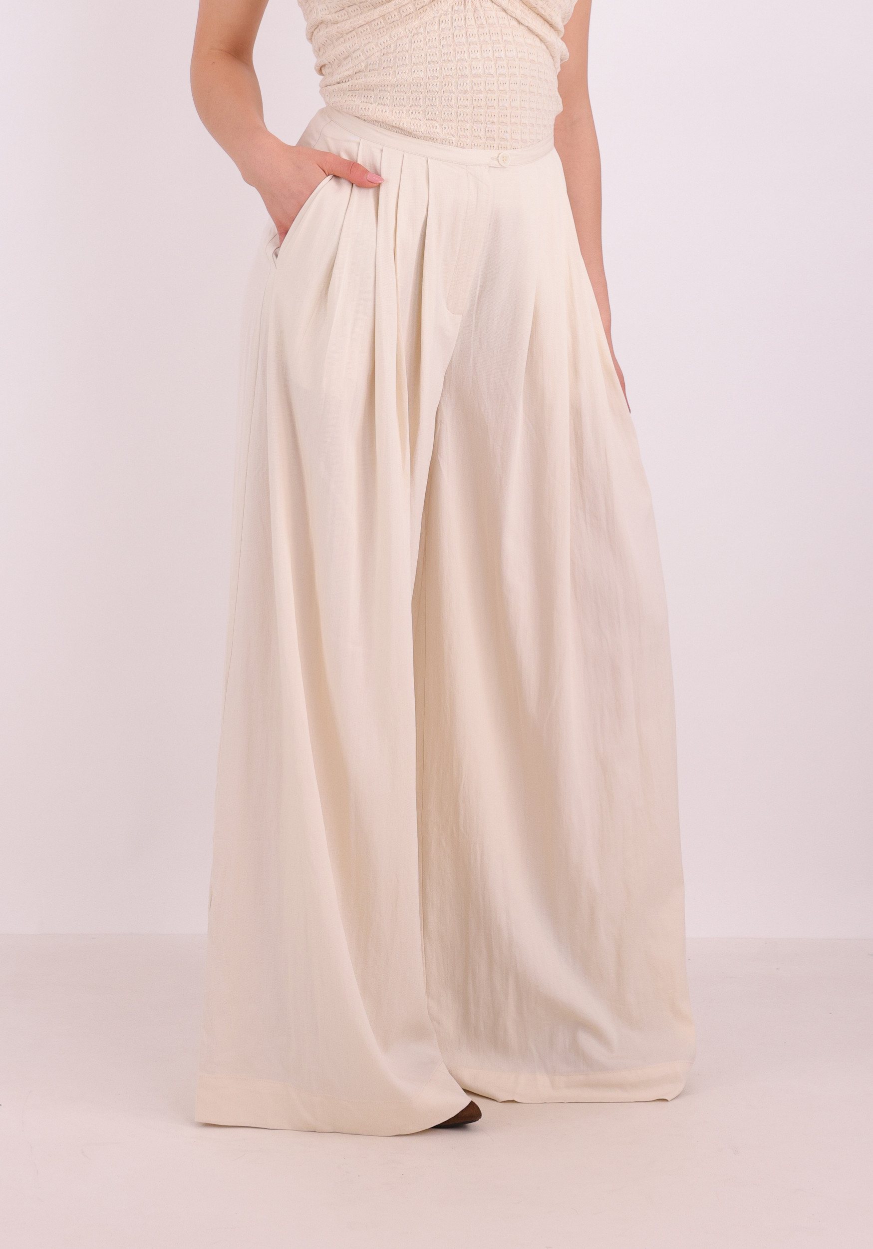 Studio Amaya broek Lotus Beige