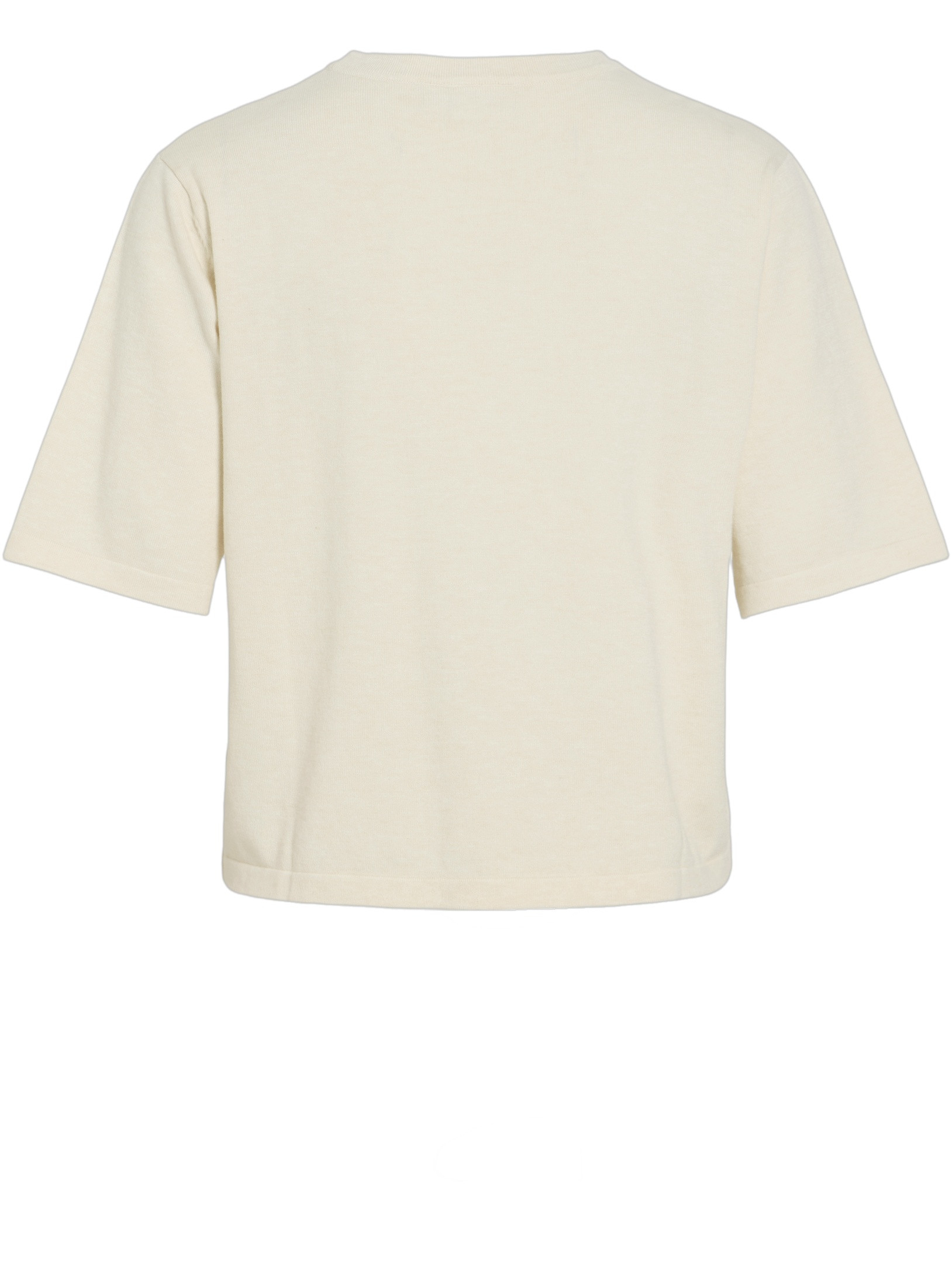Vila T-shirt Malu 14112136 Beige