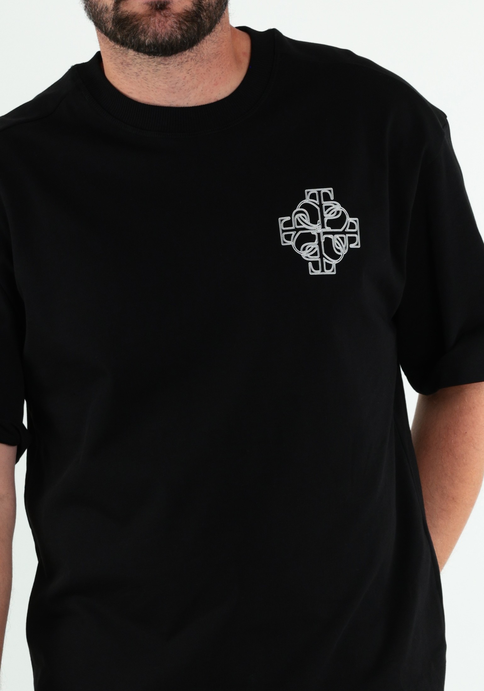Off The Pitch T-shirt Locket box OTP263016 Zwart