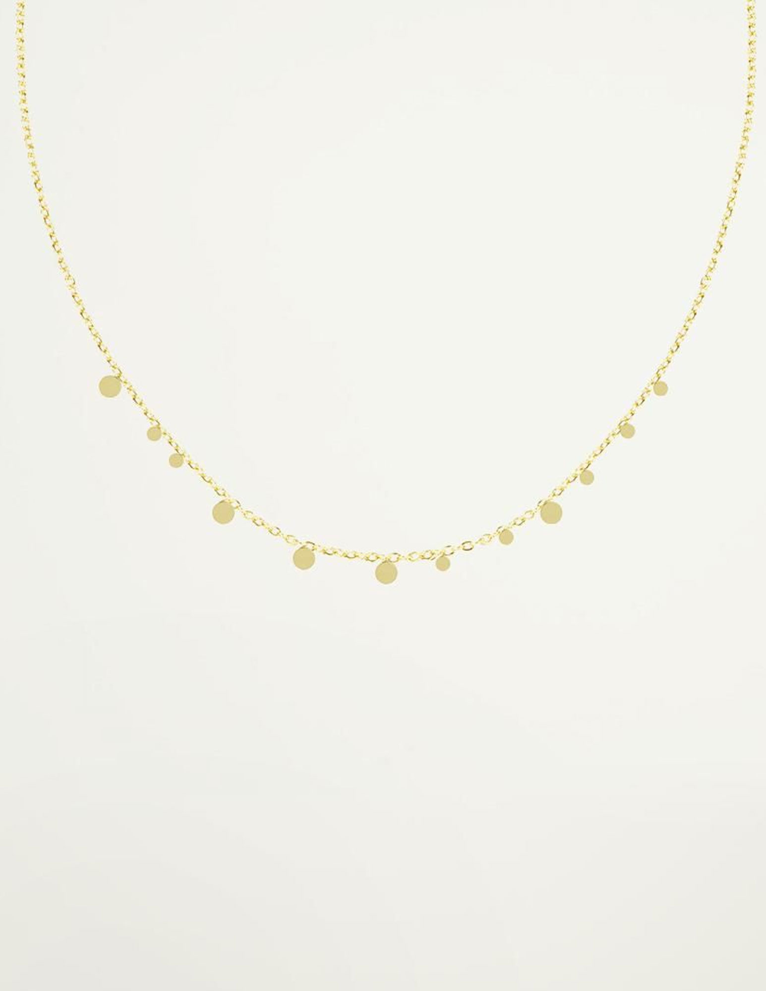 My Jewellery Ketting kleine rondjes MJ01939 Goud
