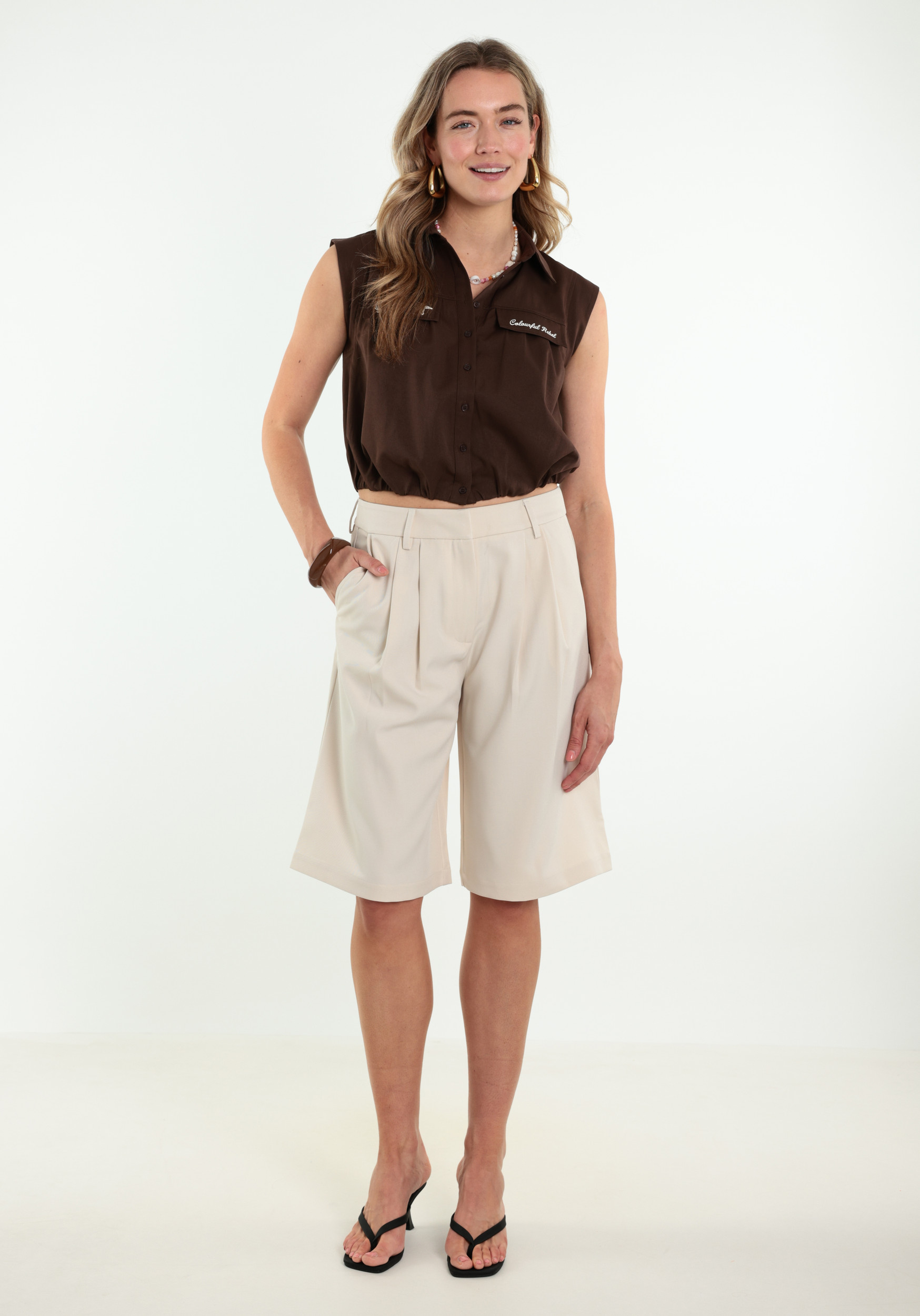 Harper & Yve Short Mase HS6N100 Beige