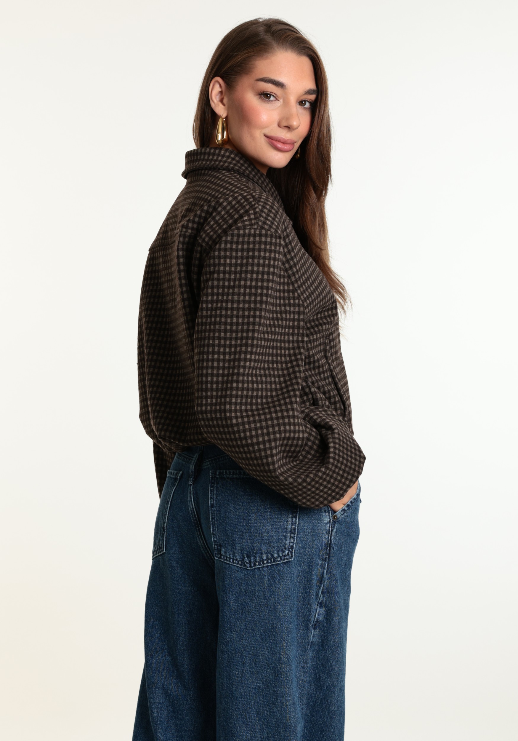 BELIEVE Tussenjas  B-9803-BONDI Donker bruin