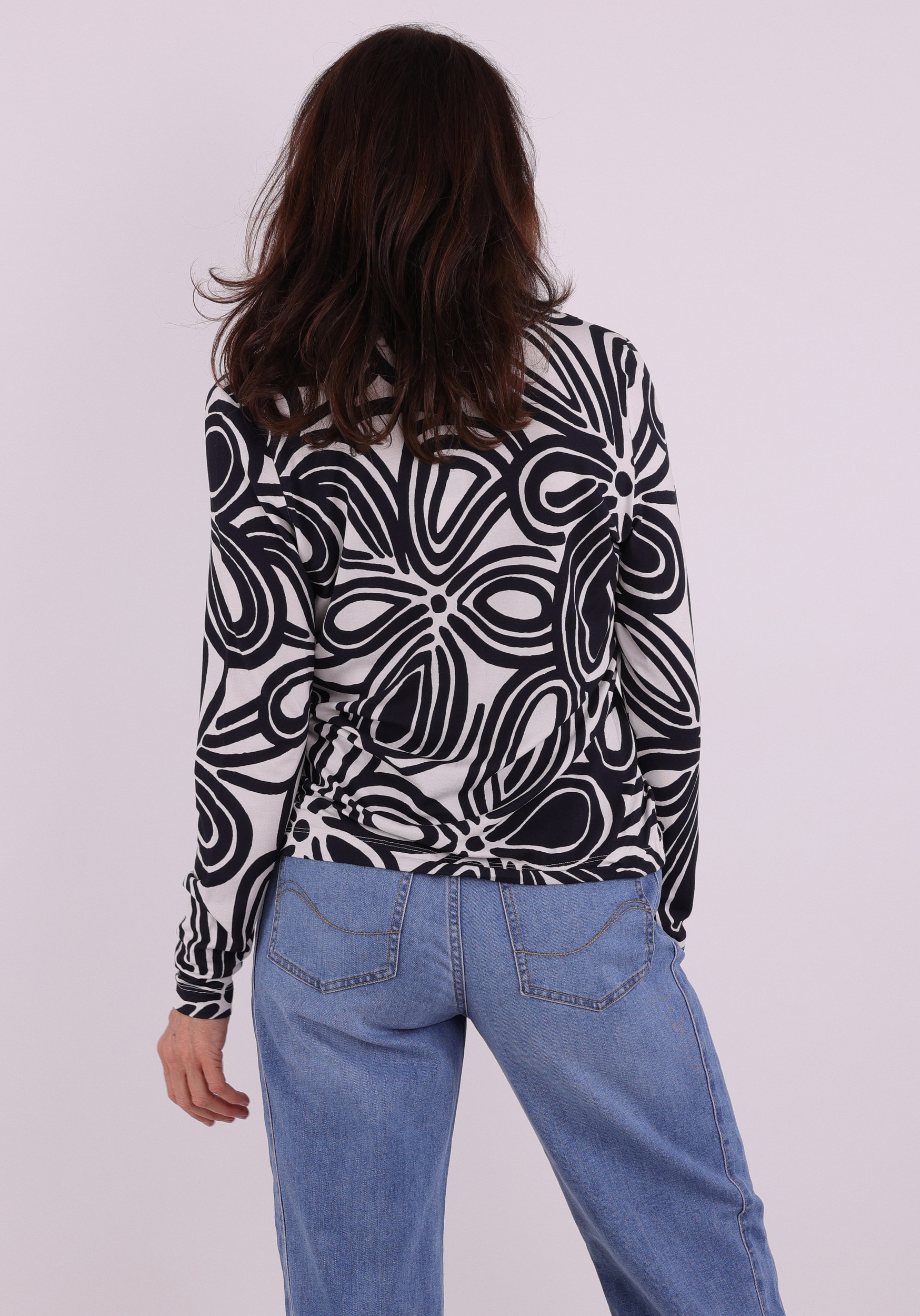 Zoso Blouse 261Natalia Donker blauw