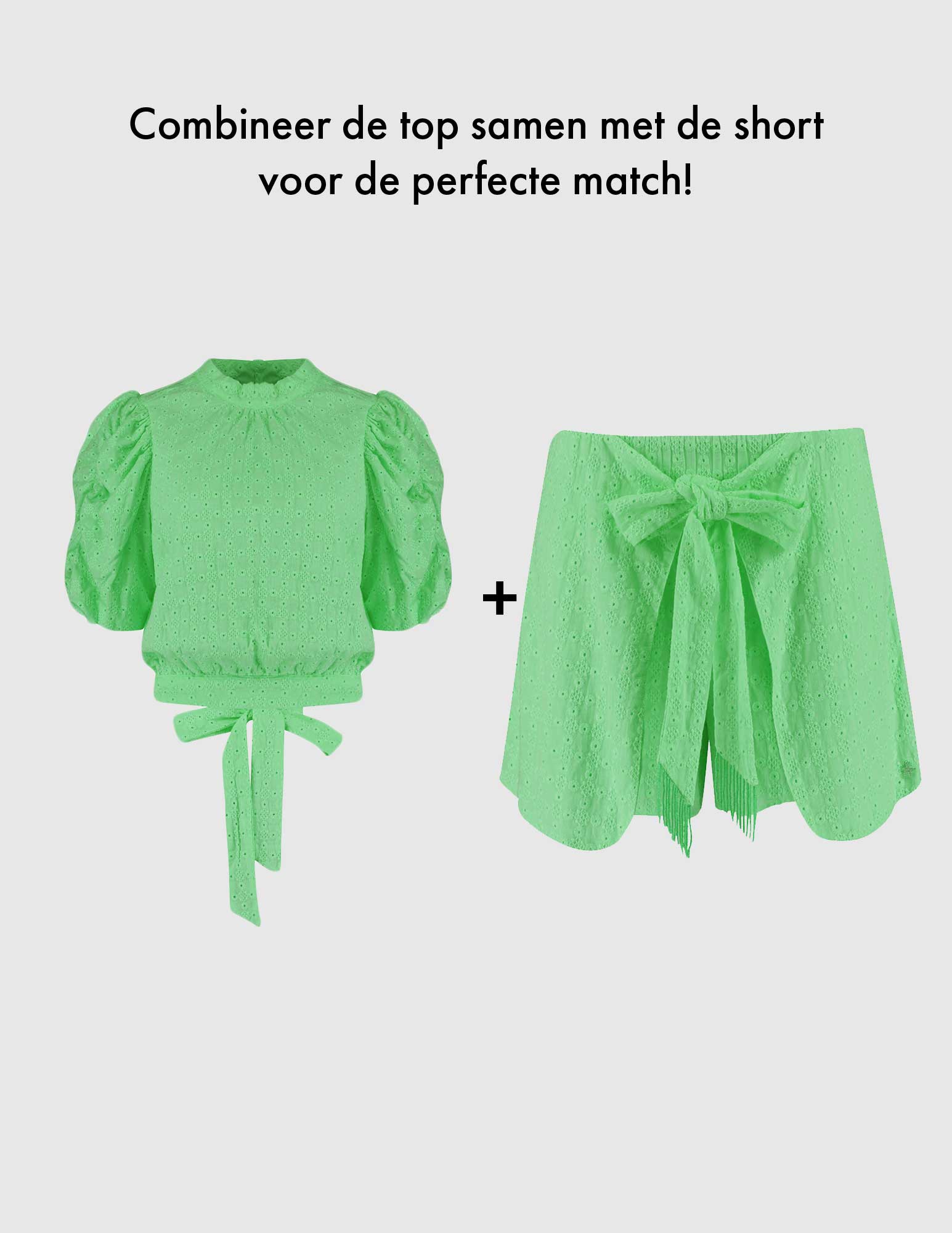 Harper & Yve Short Mila HS24P120 Groen