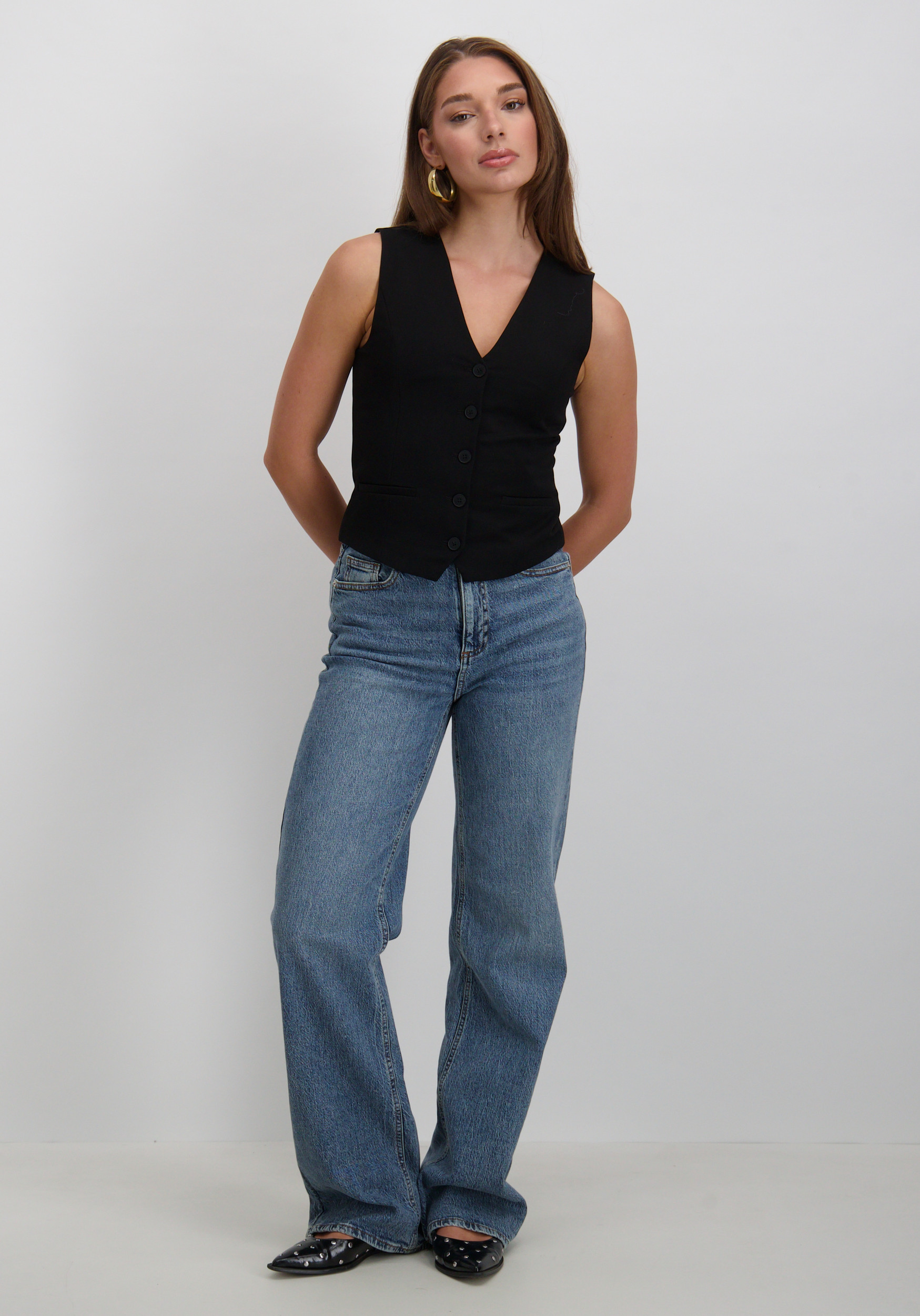 Vero moda Jeans Tessa 10311179 Blauw