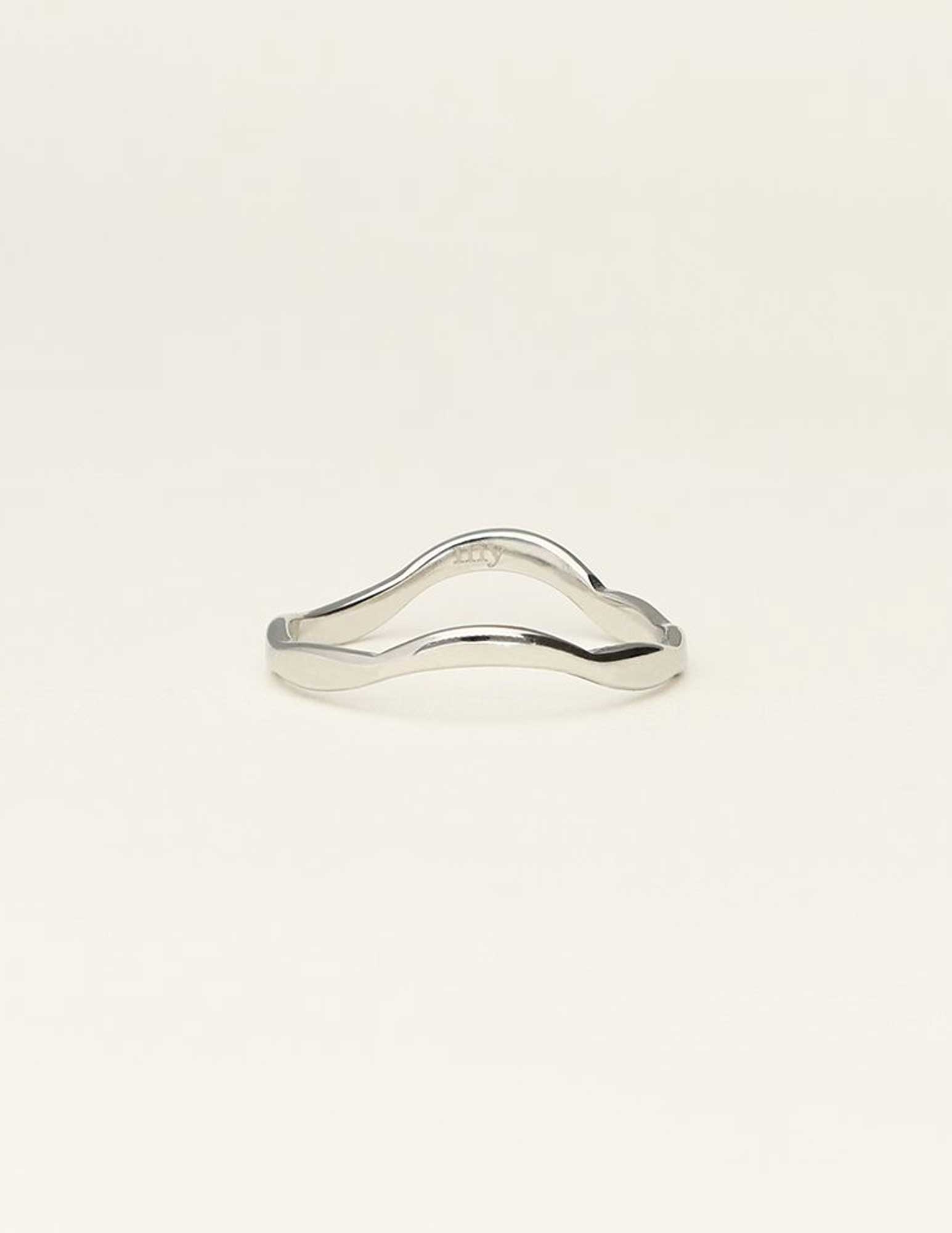My Jewellery Ring gedraaid MJ08990 Zilver