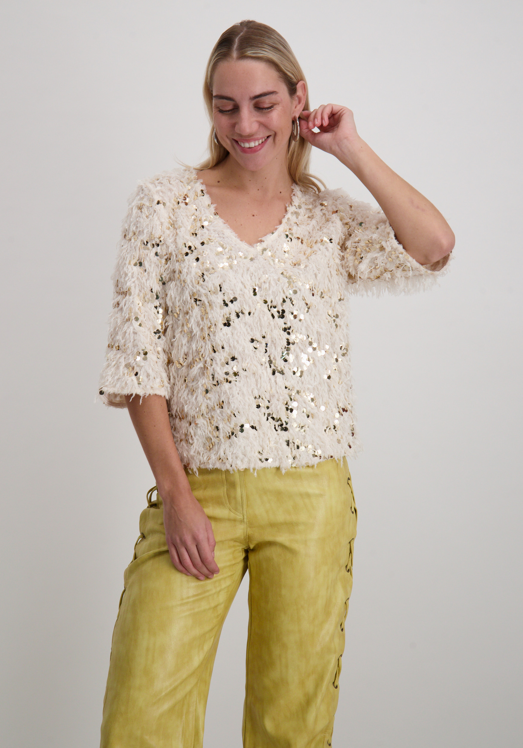 FREE|QUENT Blouse Nolla 207136 Ecru