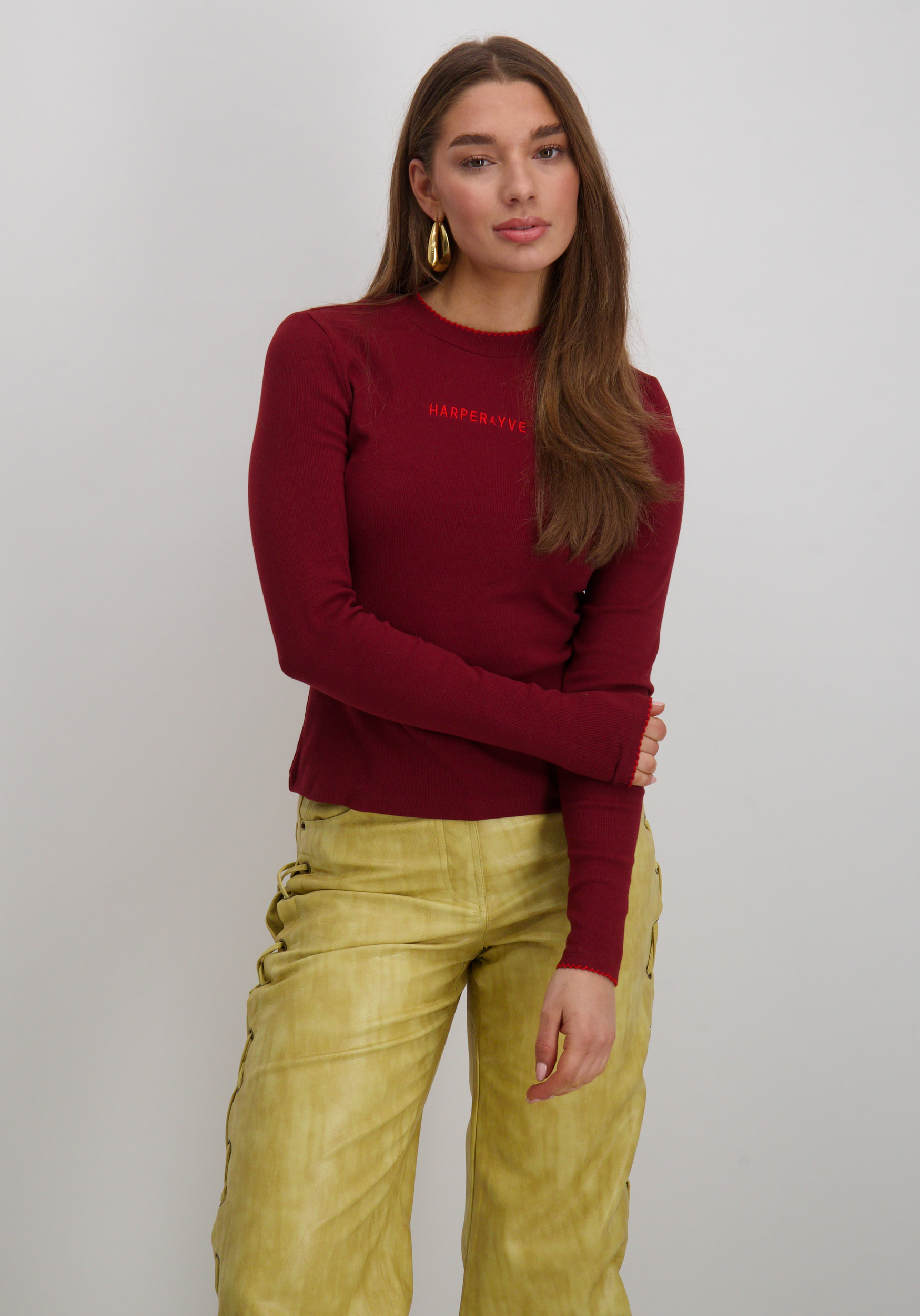 Harper & Yve Top Cammy DW25P615 Rood