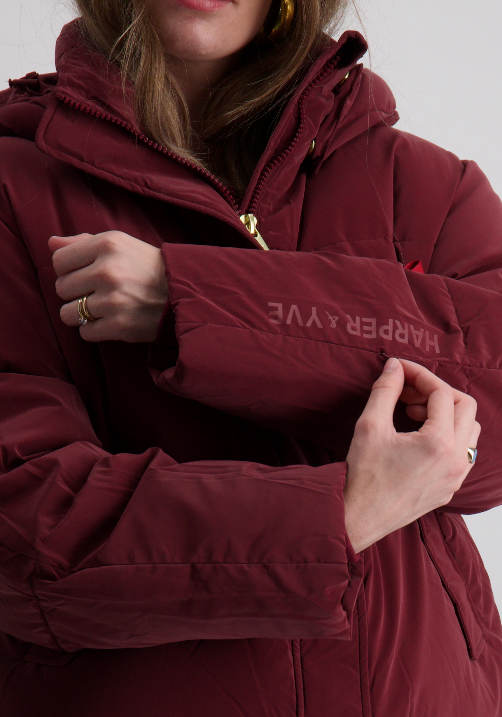 Harper & Yve Winterjas Abbie AW25N201 Bordeaux