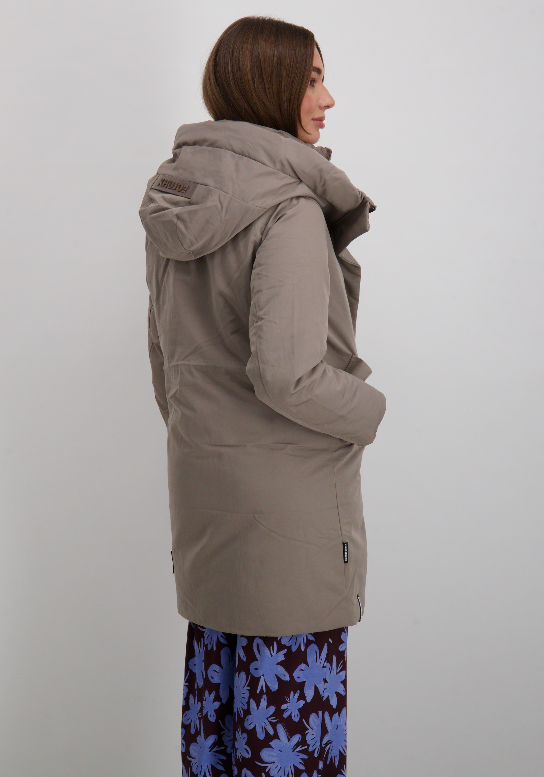 KHUJO Winterjas Wedelia 1031CO253 Taupe