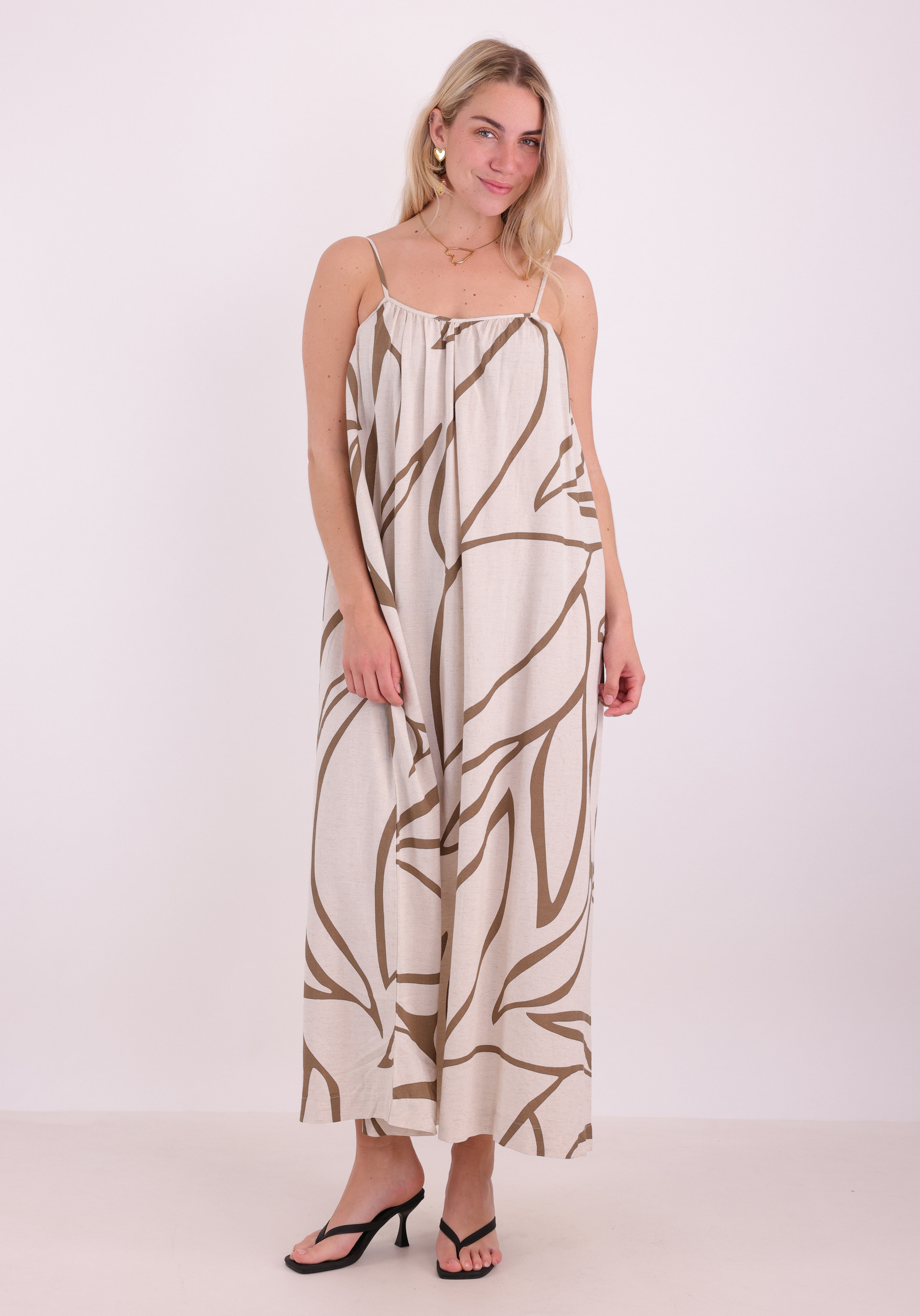 Vila Jurk Prisilla 14113844 Beige