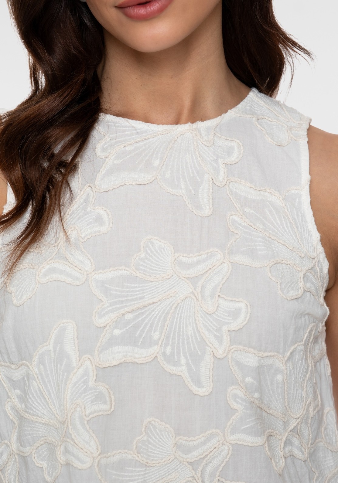 Geisha Top 63301-10 Wit
