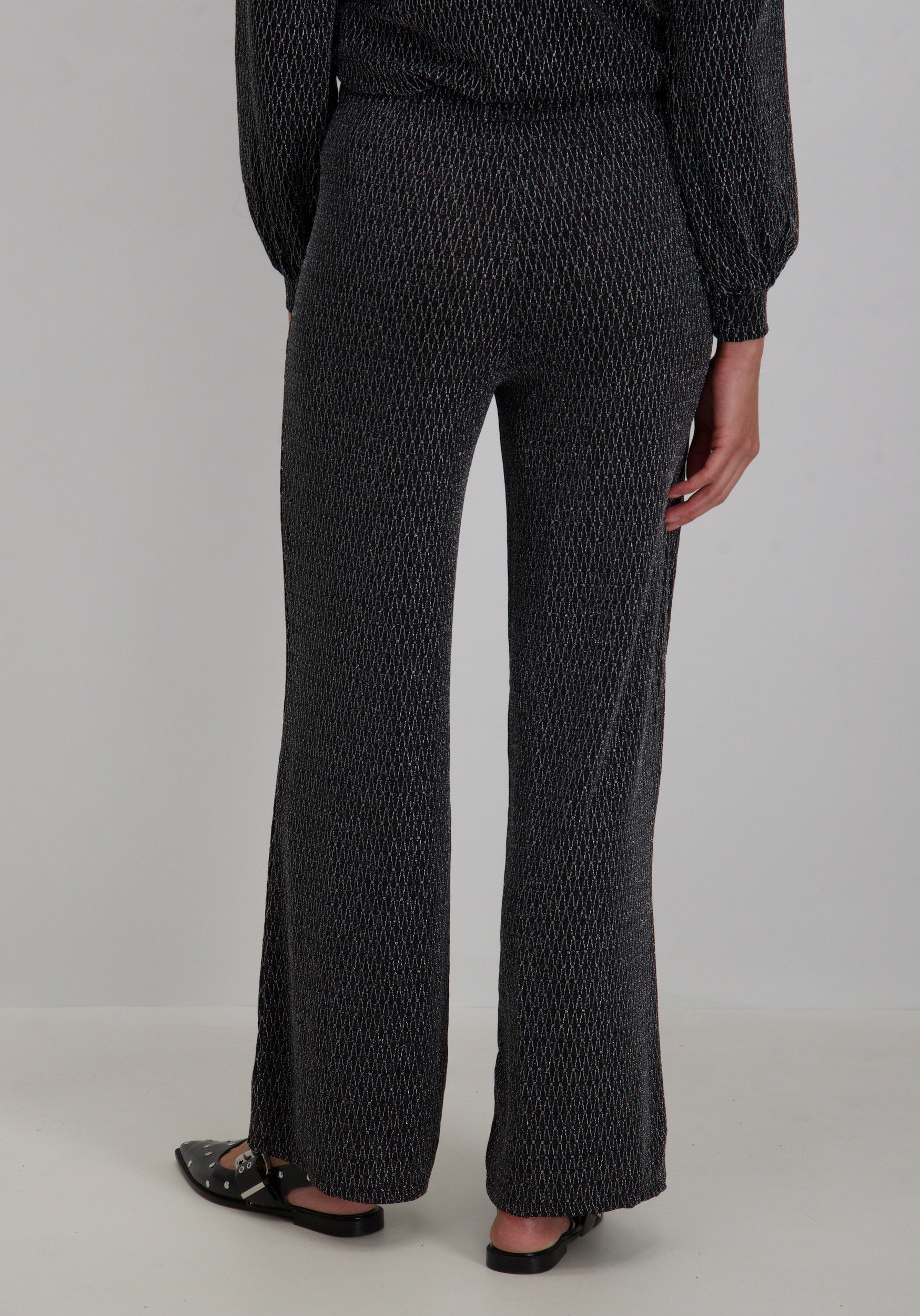 Only Glitter broek Carol 15360961 Zilver