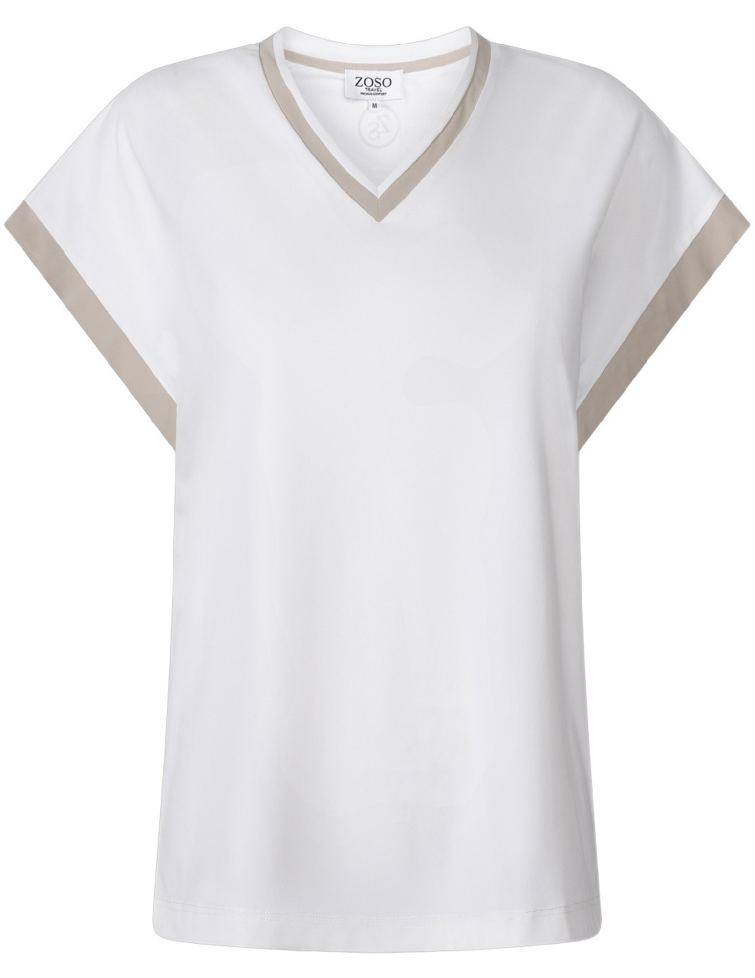 Zoso T-shirt 263Esmee Wolwit-ecru