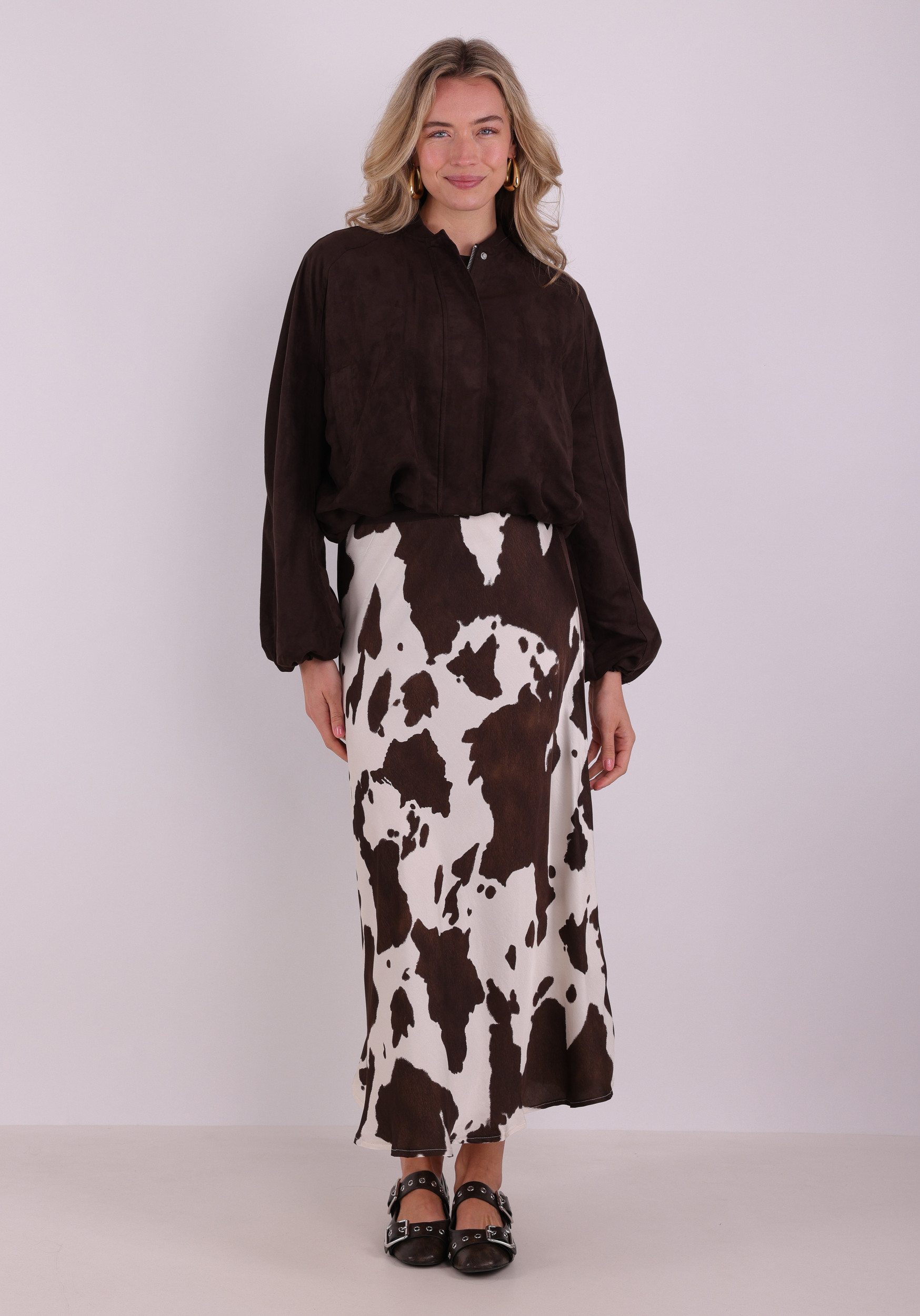 Geisha Rok Cow 66029-70 Wolwit-ecru
