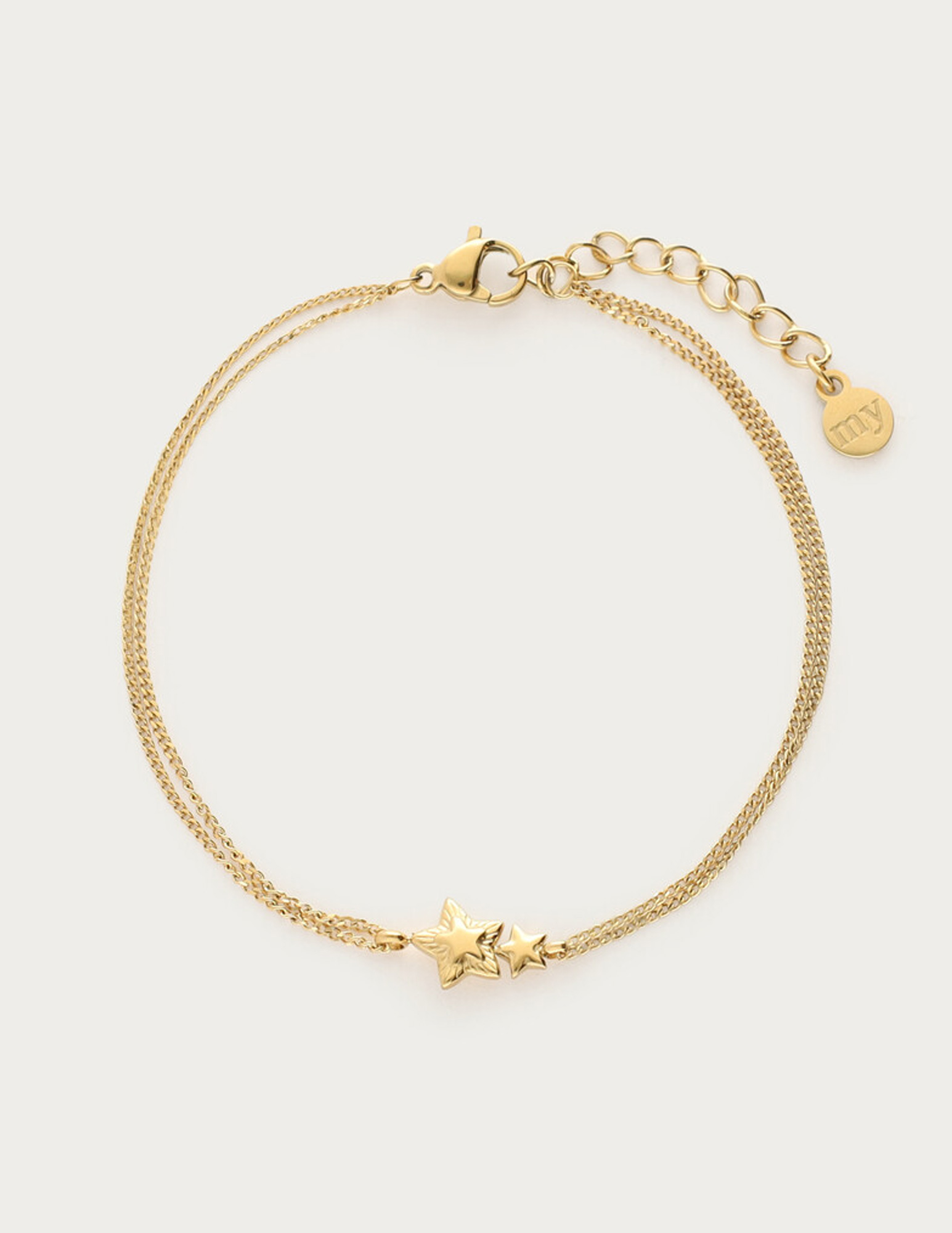 My Jewellery Special armband "You are strong" MJ13800 Goud