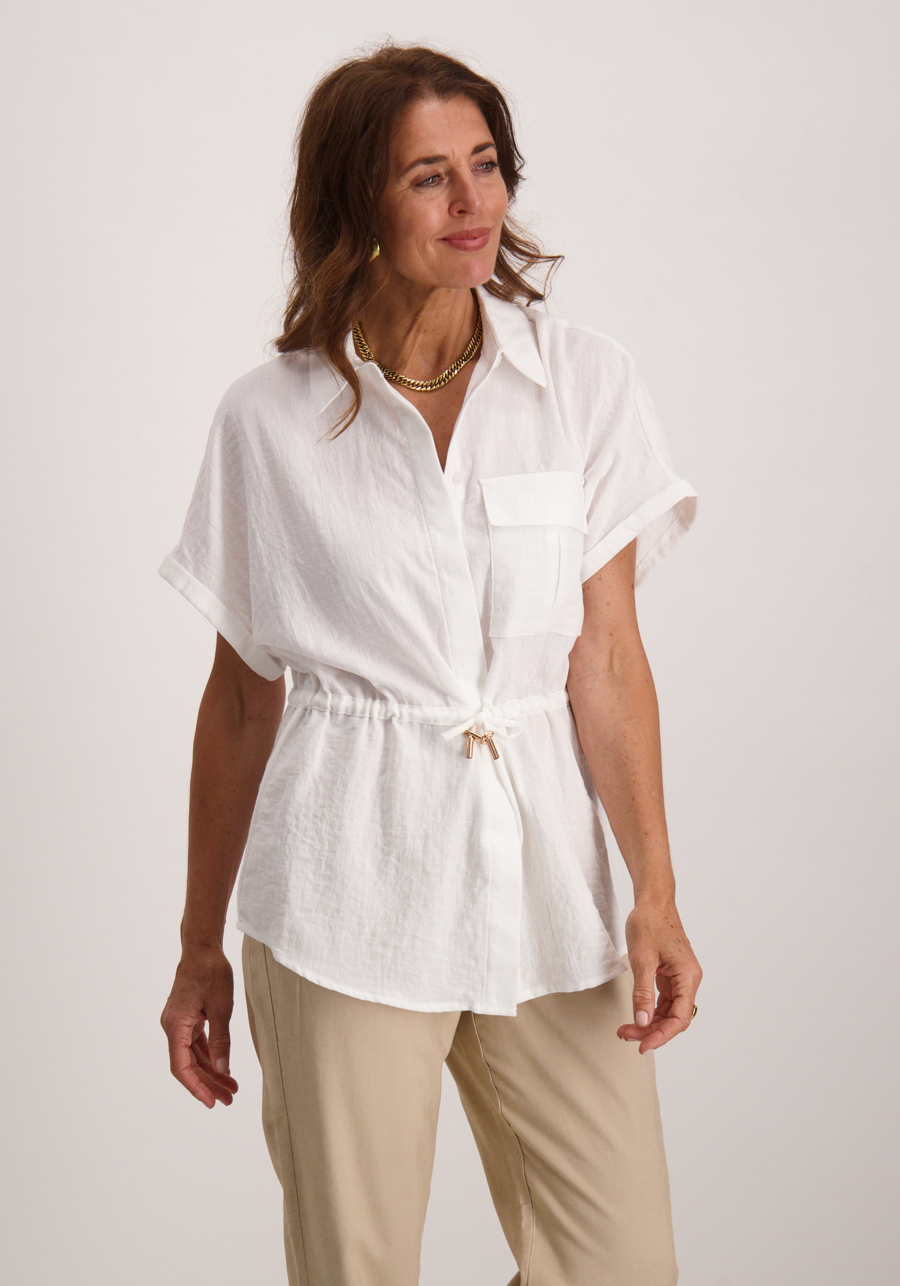 Only Blouse Emmia 15352615 Wit