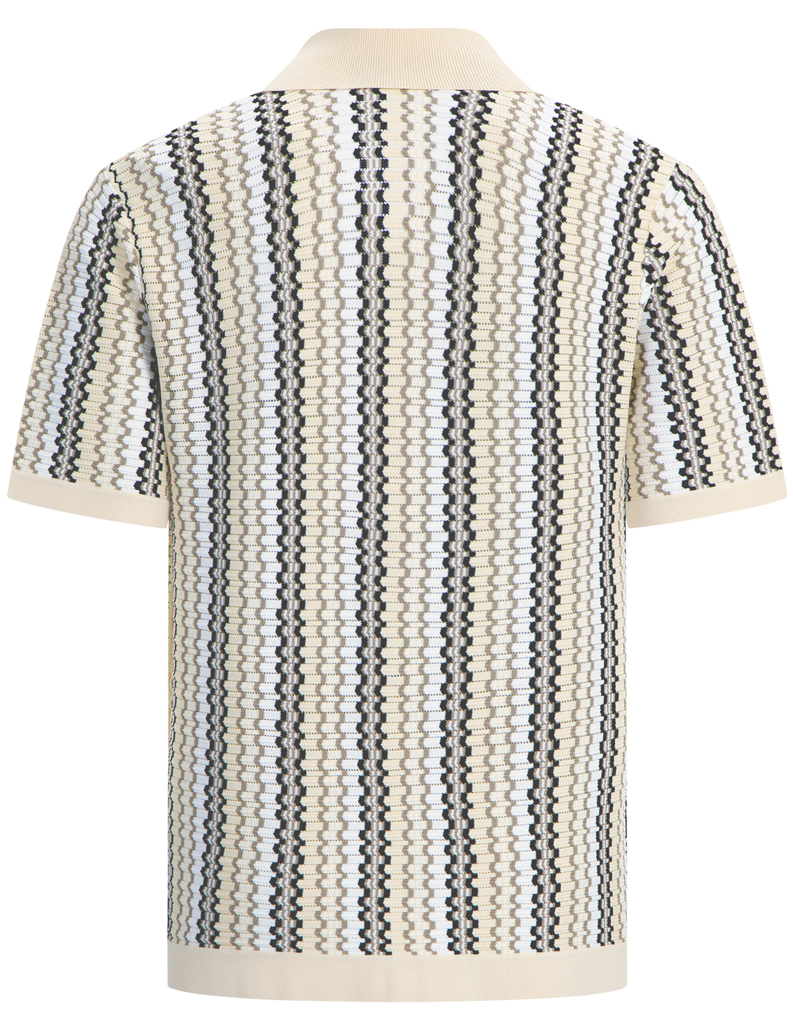 Pure White Overhemd gebreid 25010810 Beige