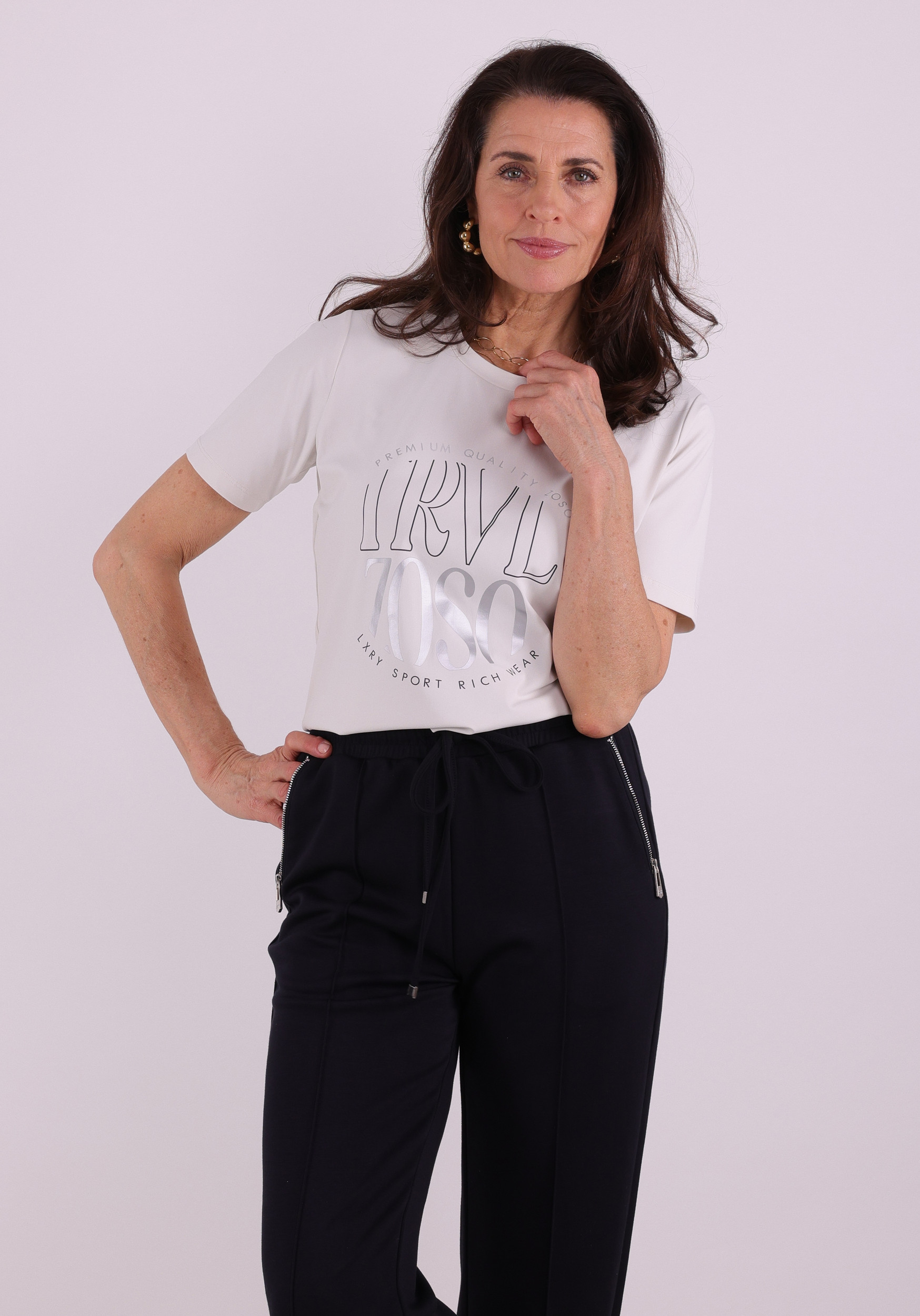 Zoso T-shirt 261Selma Wolwit-ecru